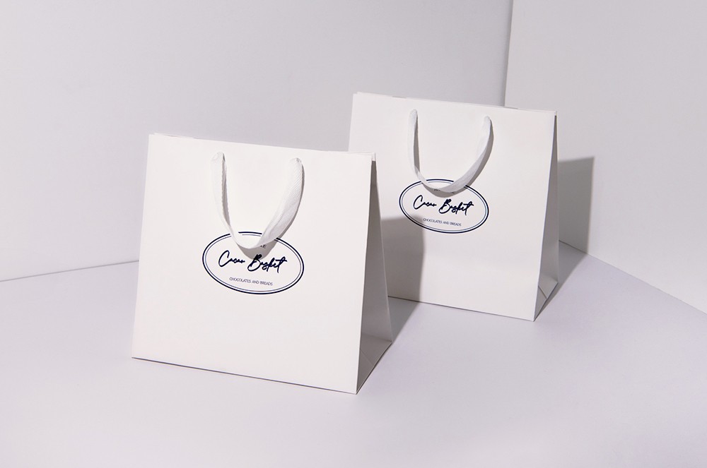 카카오바스켓 초콜릿전문점 쇼핑백 디저트 쇼핑백 2번째