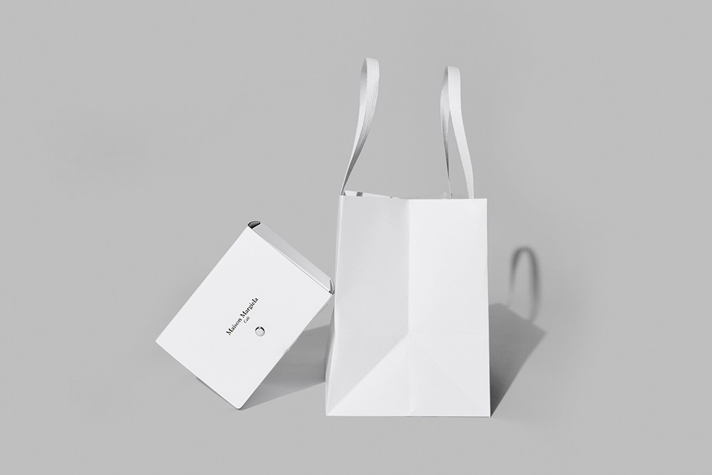메종마르지엘 카페 쇼핑백 패키지 제작하여 3