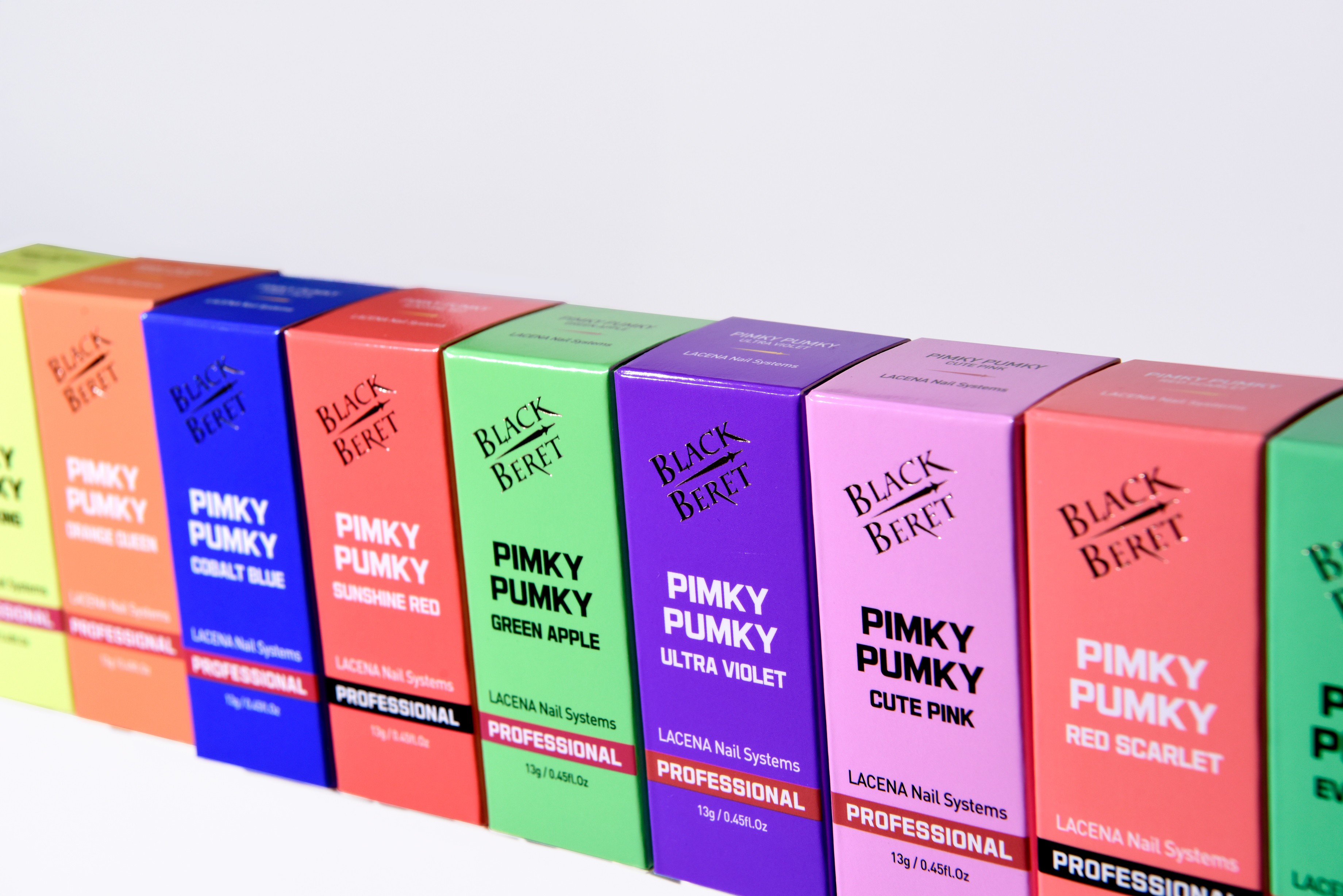 라쎄나 네일 9종 화장품 패키지 제작하여 1