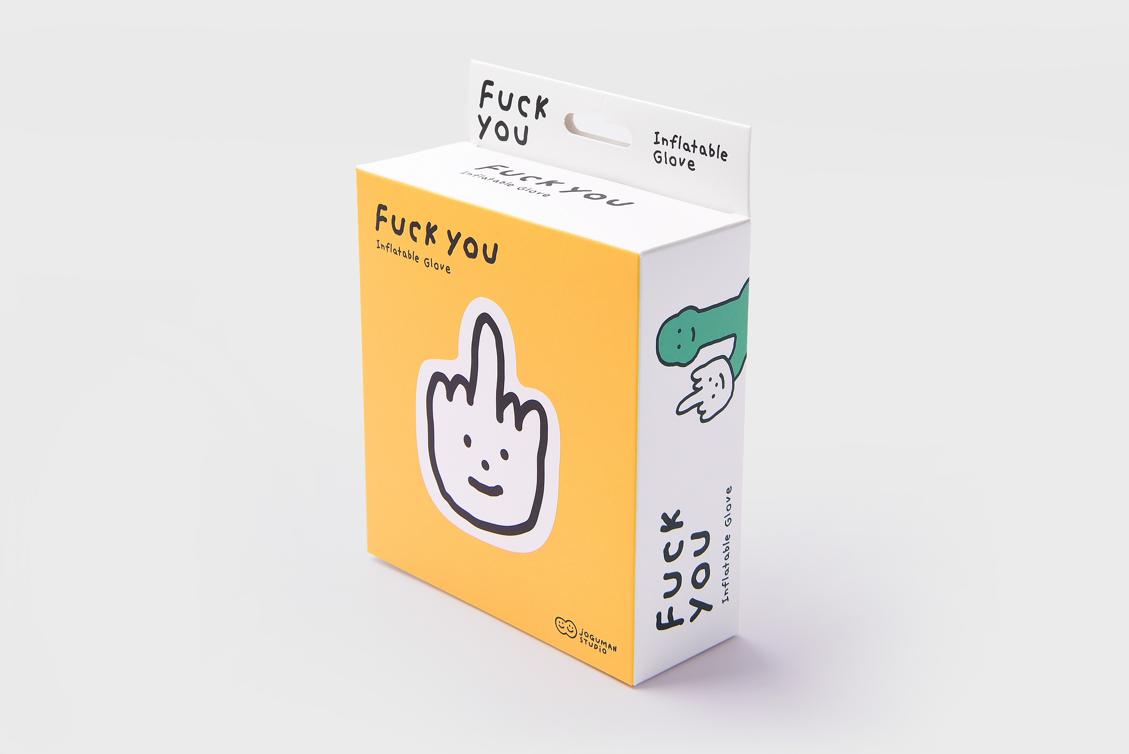 조구만스튜디오 빠큐 풍선장갑 패키지 제작하여 2