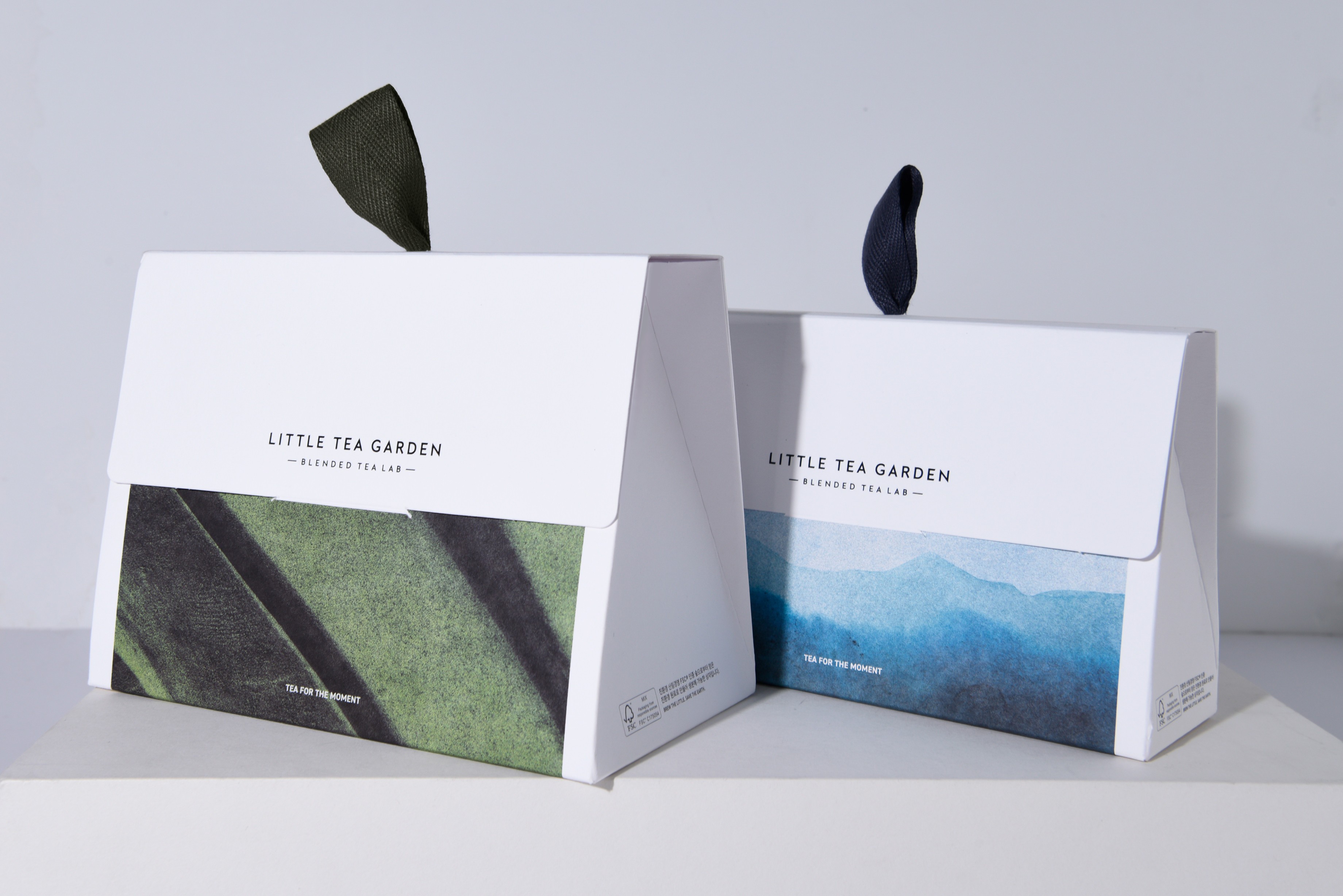 리틀티가든카페 블렌디드 티 컬렉션 선물세트 식품 패키지 제작하여 1