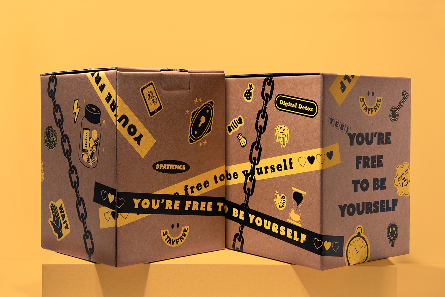 스테이프리 스마트폰 전자기기 금욕상자 전자기기 패키지 1번째