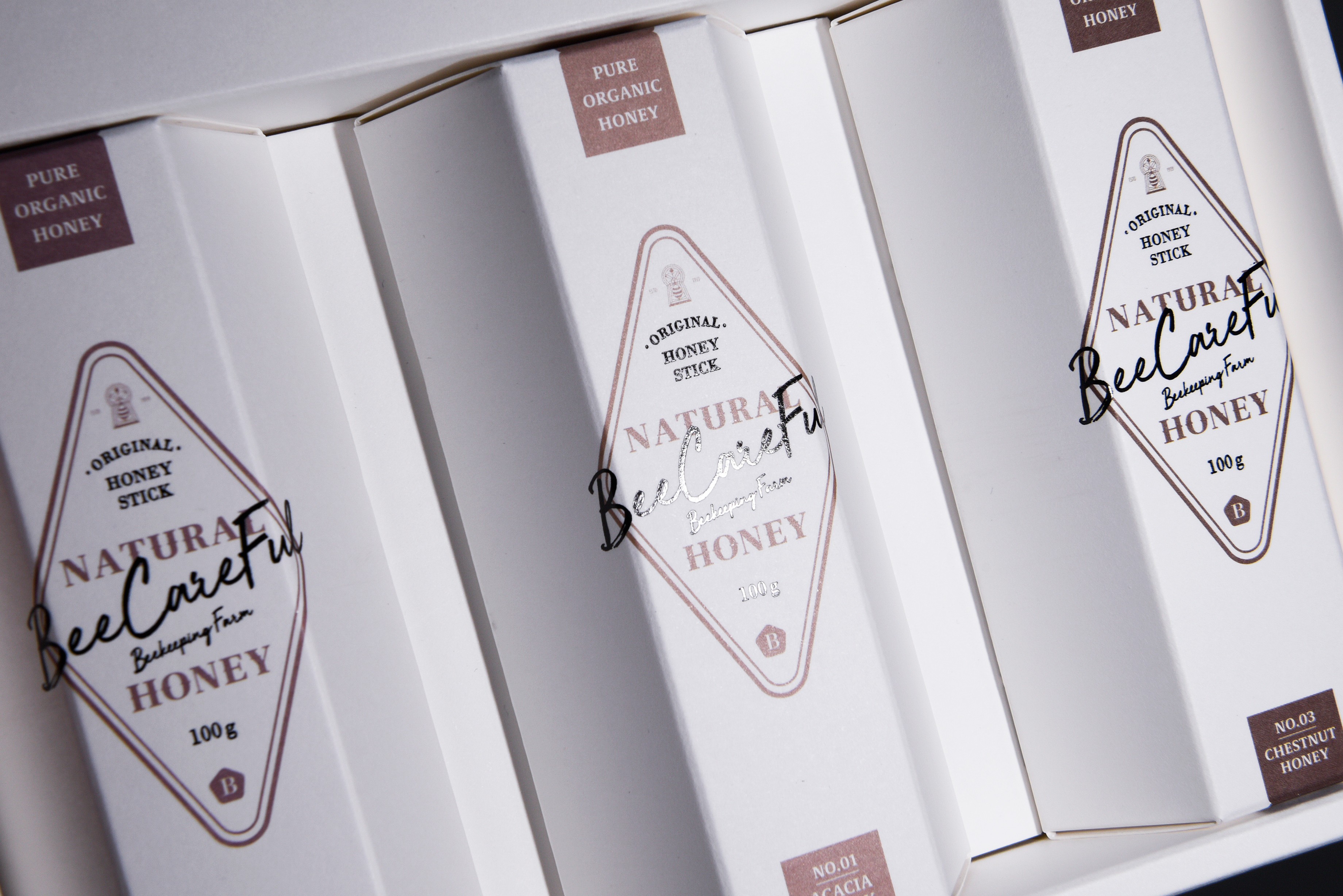 비케어풀 육각꿀스틱 선물세트 식품 아웃박스 3번째