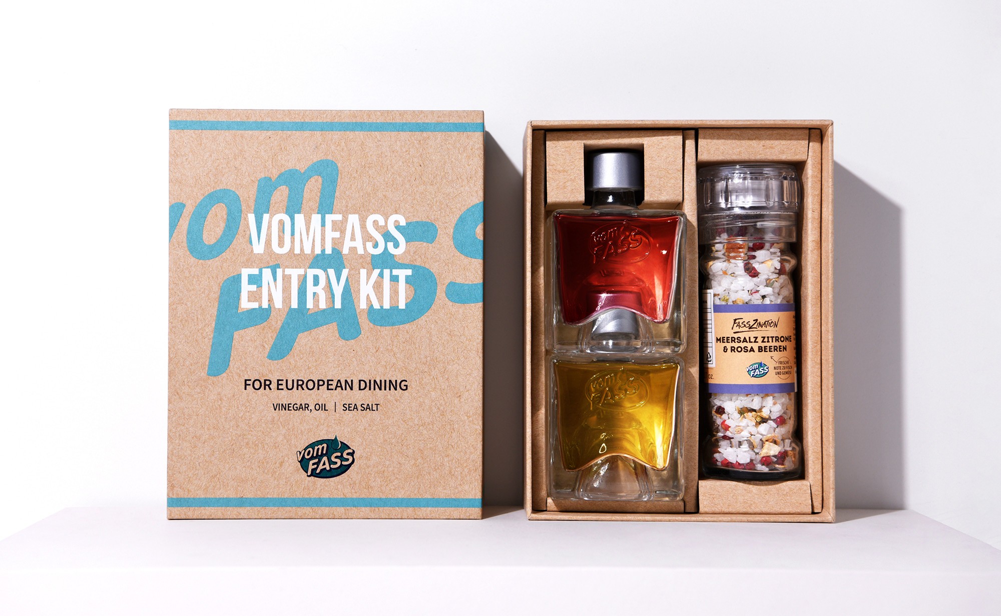 봄파스 엔트리키트 오일,식초,소금 식품 패키지 제작하여 2