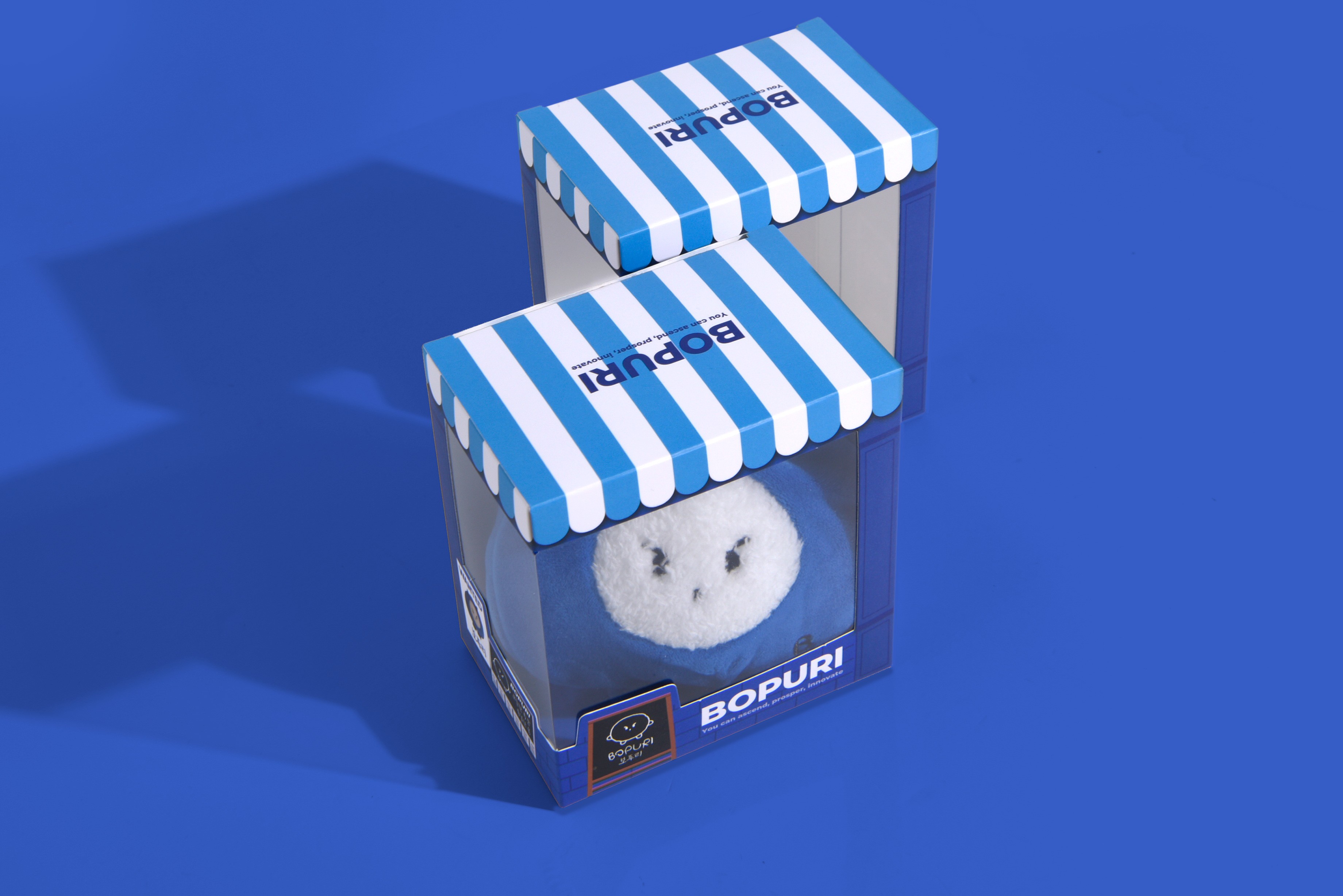 보푸리 인형 친환경 키링 창문형 인형 패키지 1번째