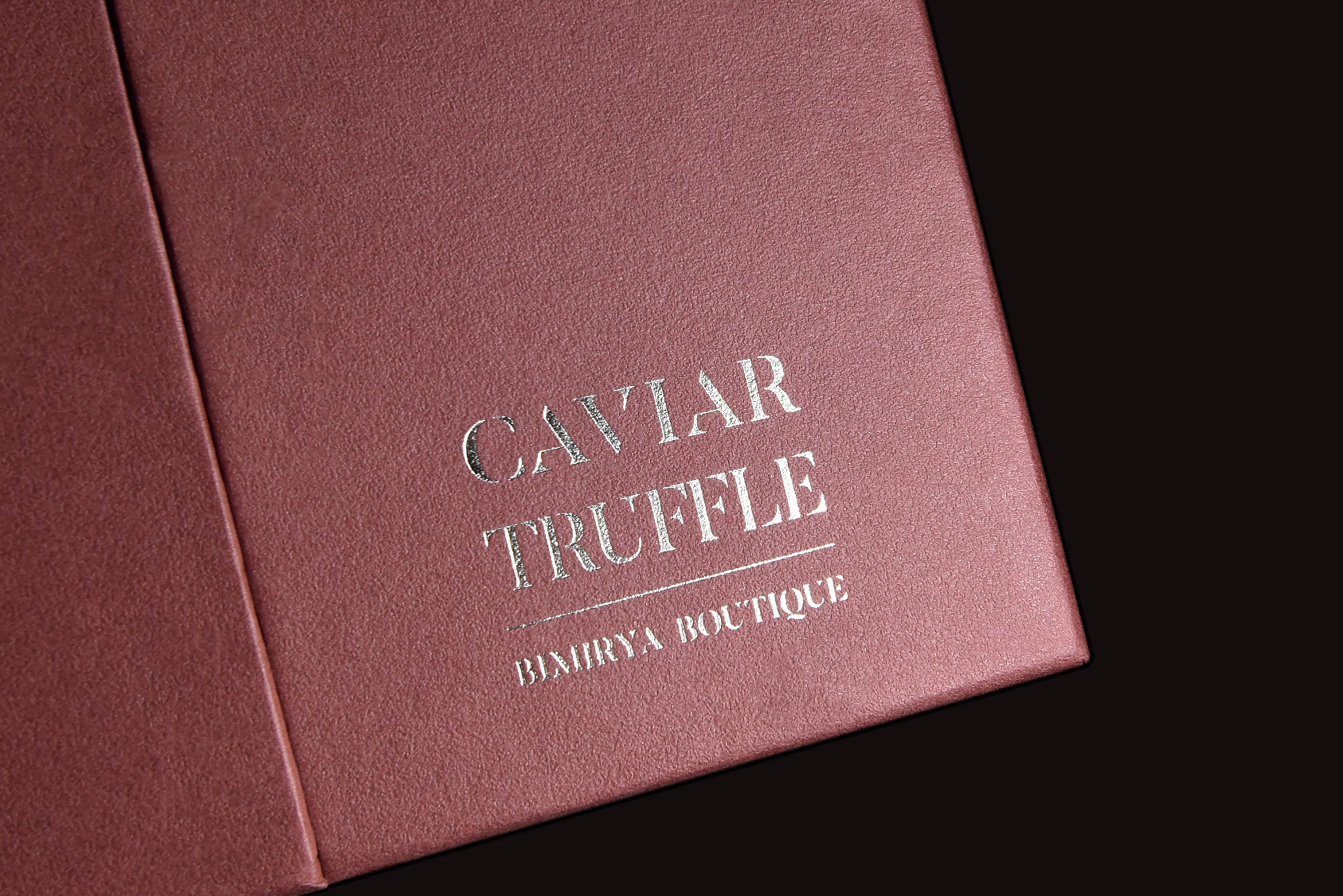 비밀이야부티크 트러플&캐비어 세트 고급식품 패키지 제작하여 2