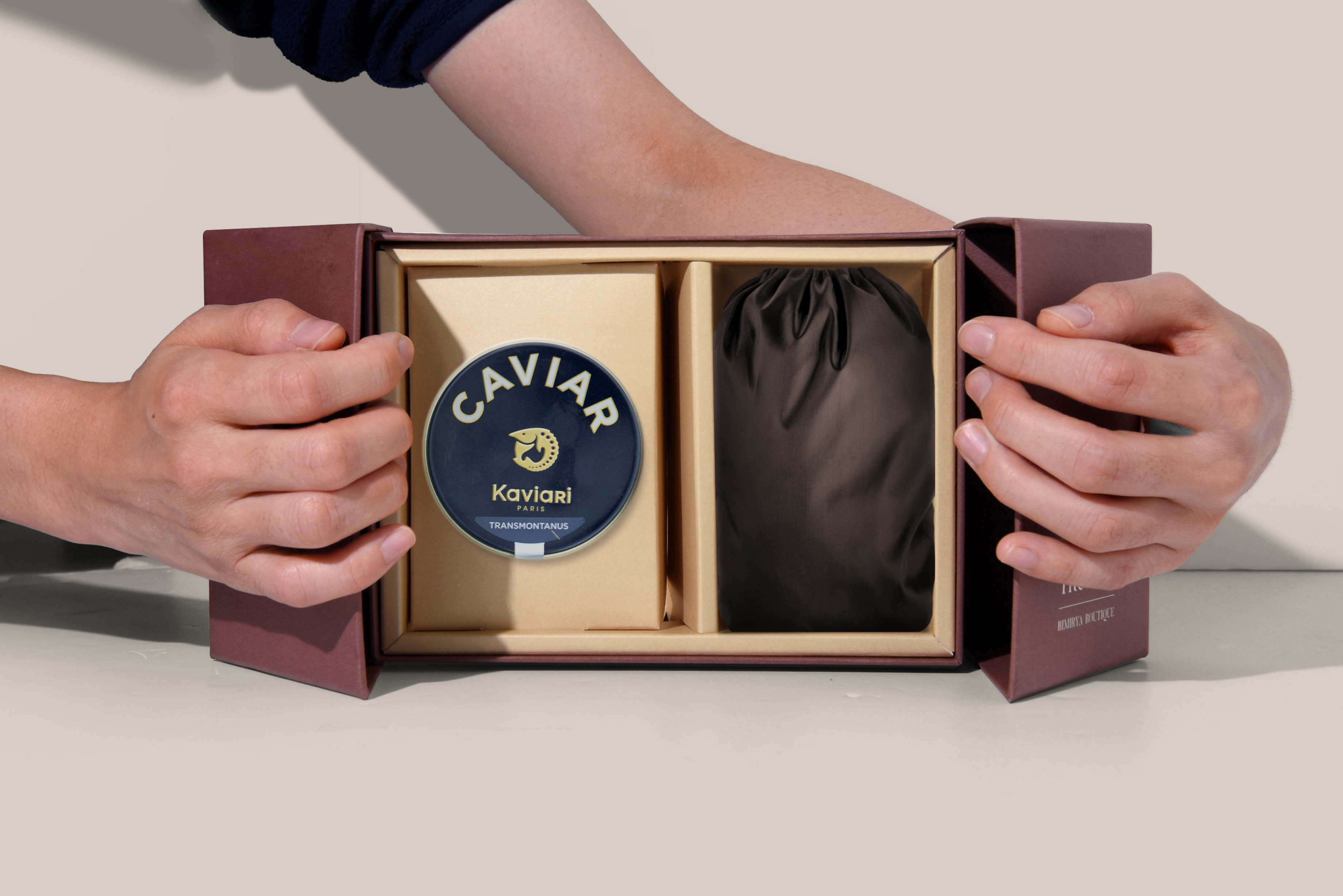 비밀이야부티크 트러플&캐비어 세트 고급식품 패키지 제작하여 3