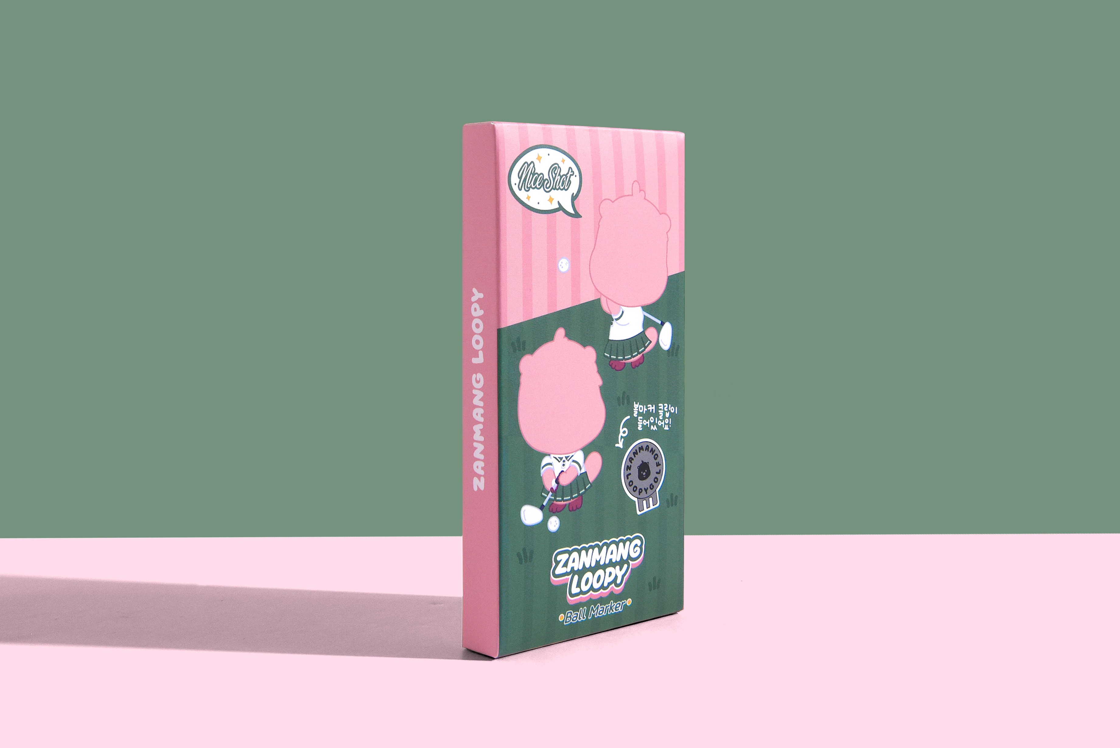 잔망루피 골프 캐릭터 볼마커 스포츠용품 스포츠용품 패키지 1번째