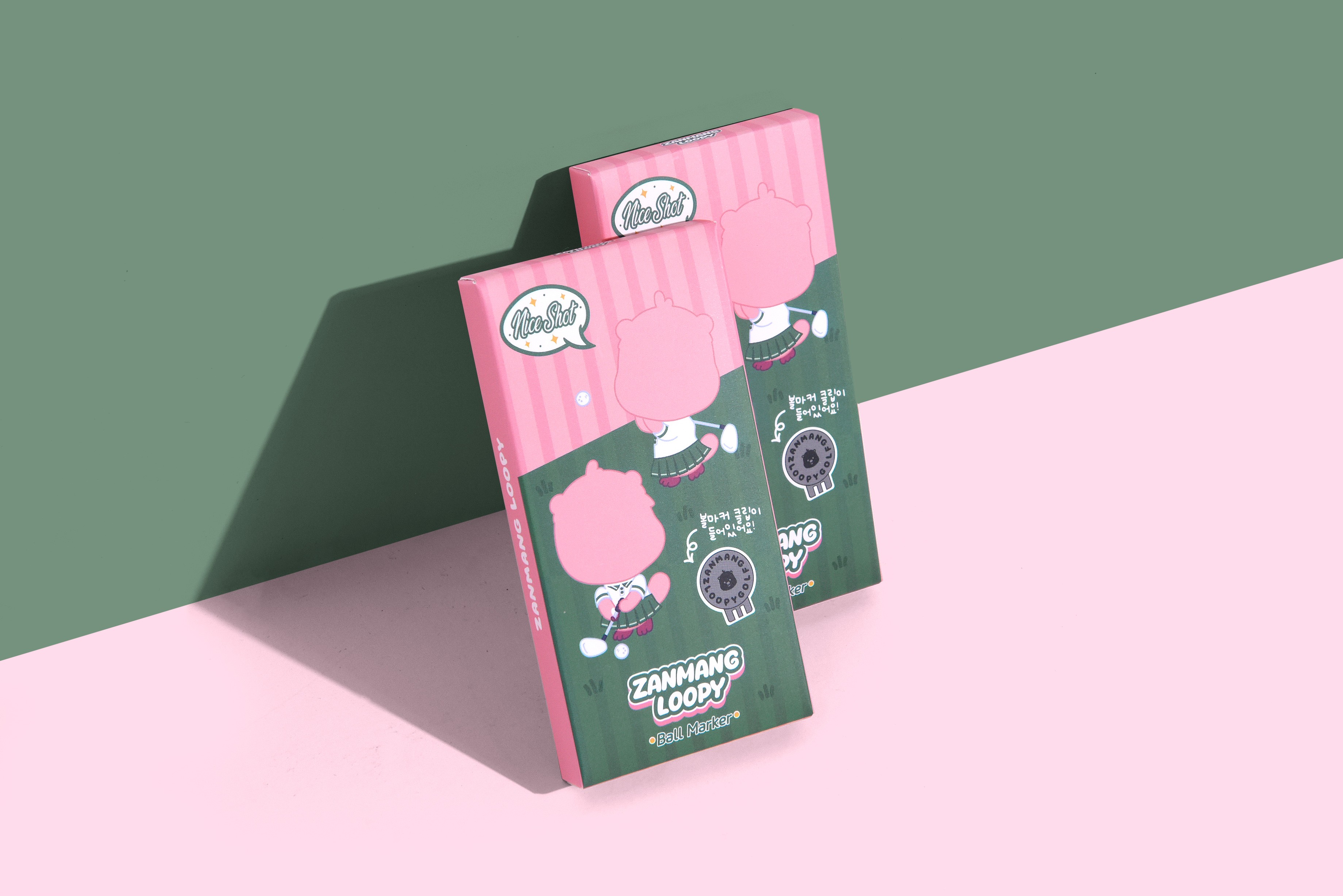 잔망루피 골프 캐릭터 볼마커 스포츠용품 스포츠용품 패키지 2번째