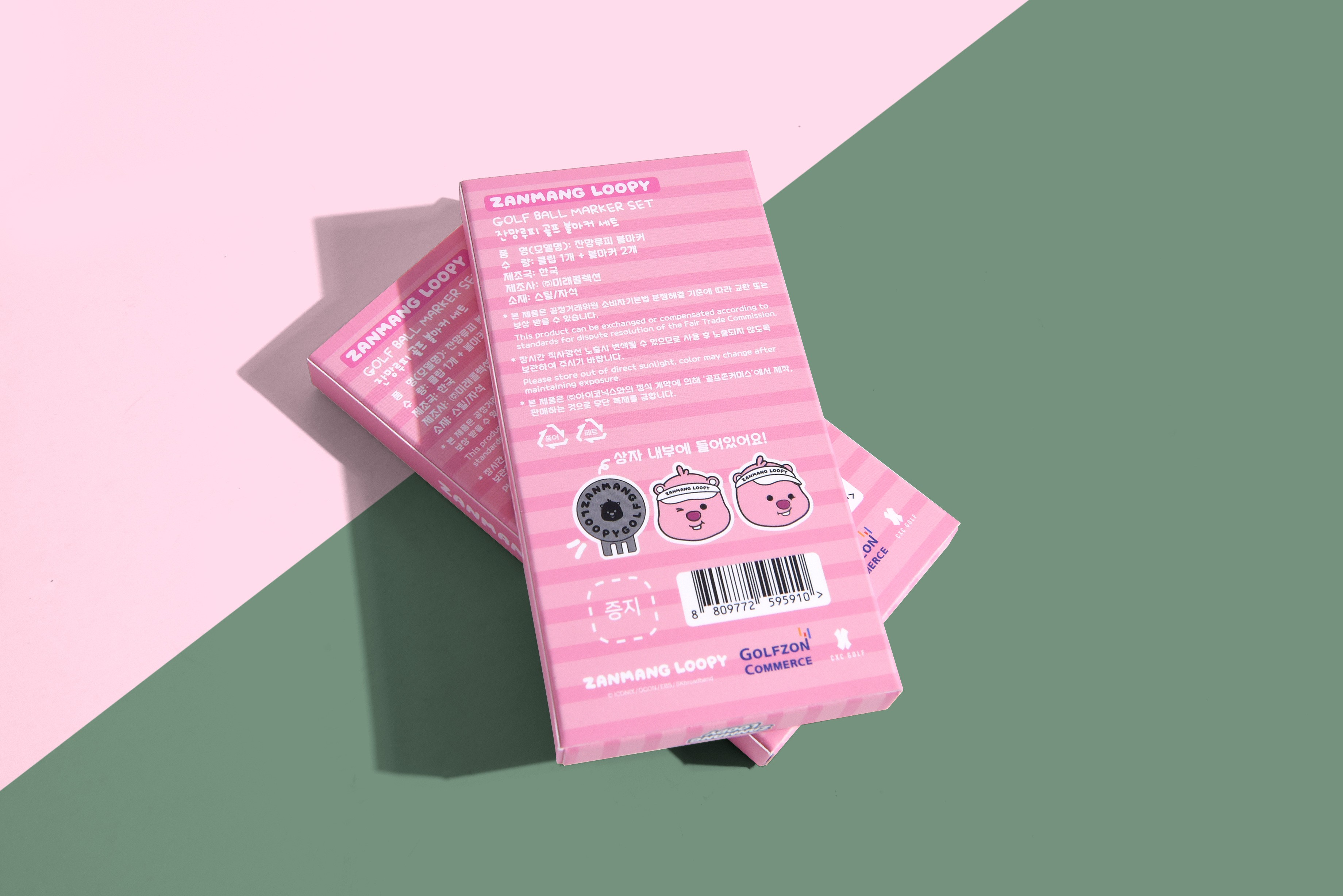 잔망루피 골프 캐릭터 볼마커 스포츠용품 스포츠용품 패키지 4번째