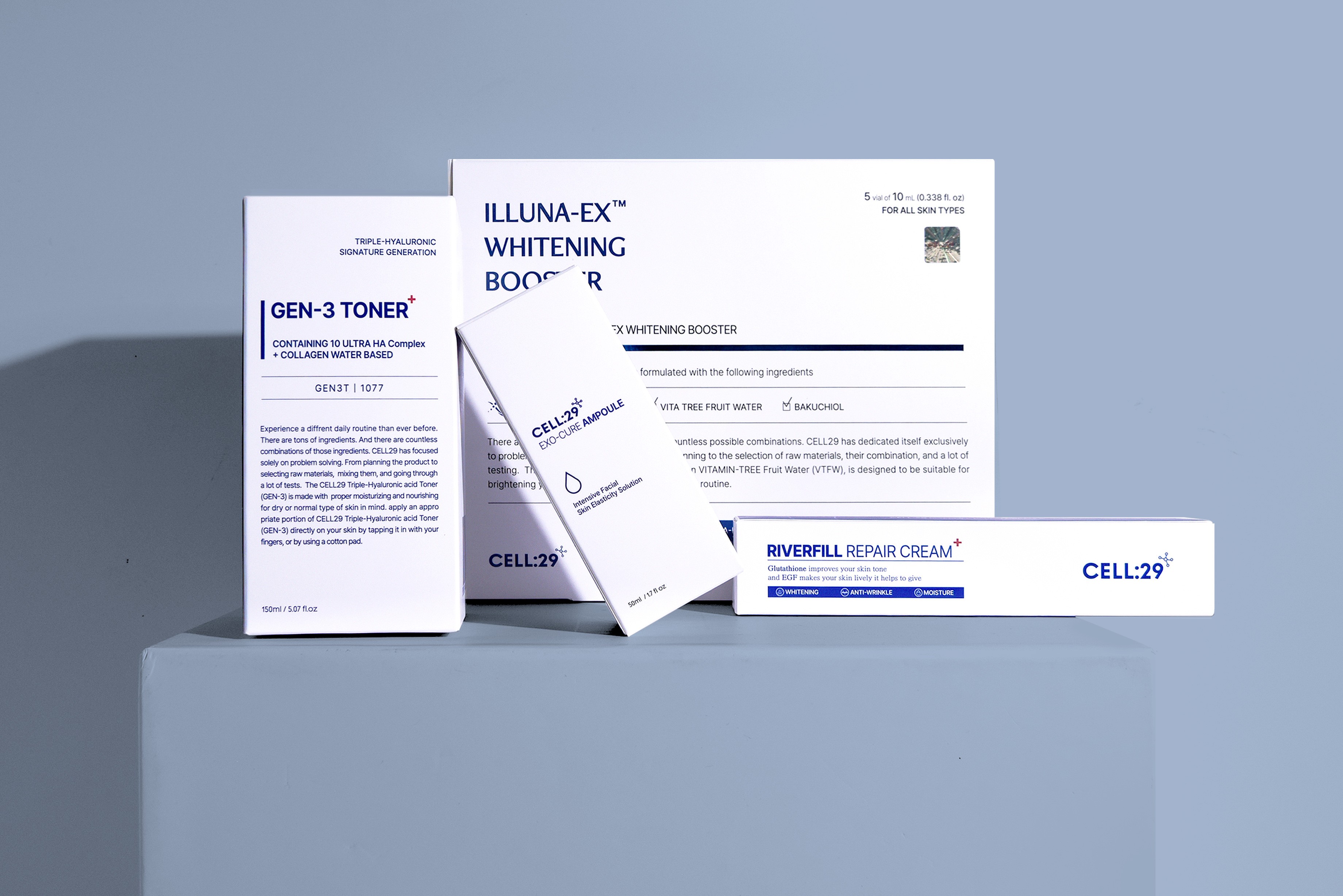 셀29 리버필 리페어 크림 화장품 외 3종 패키지 제작하여 1