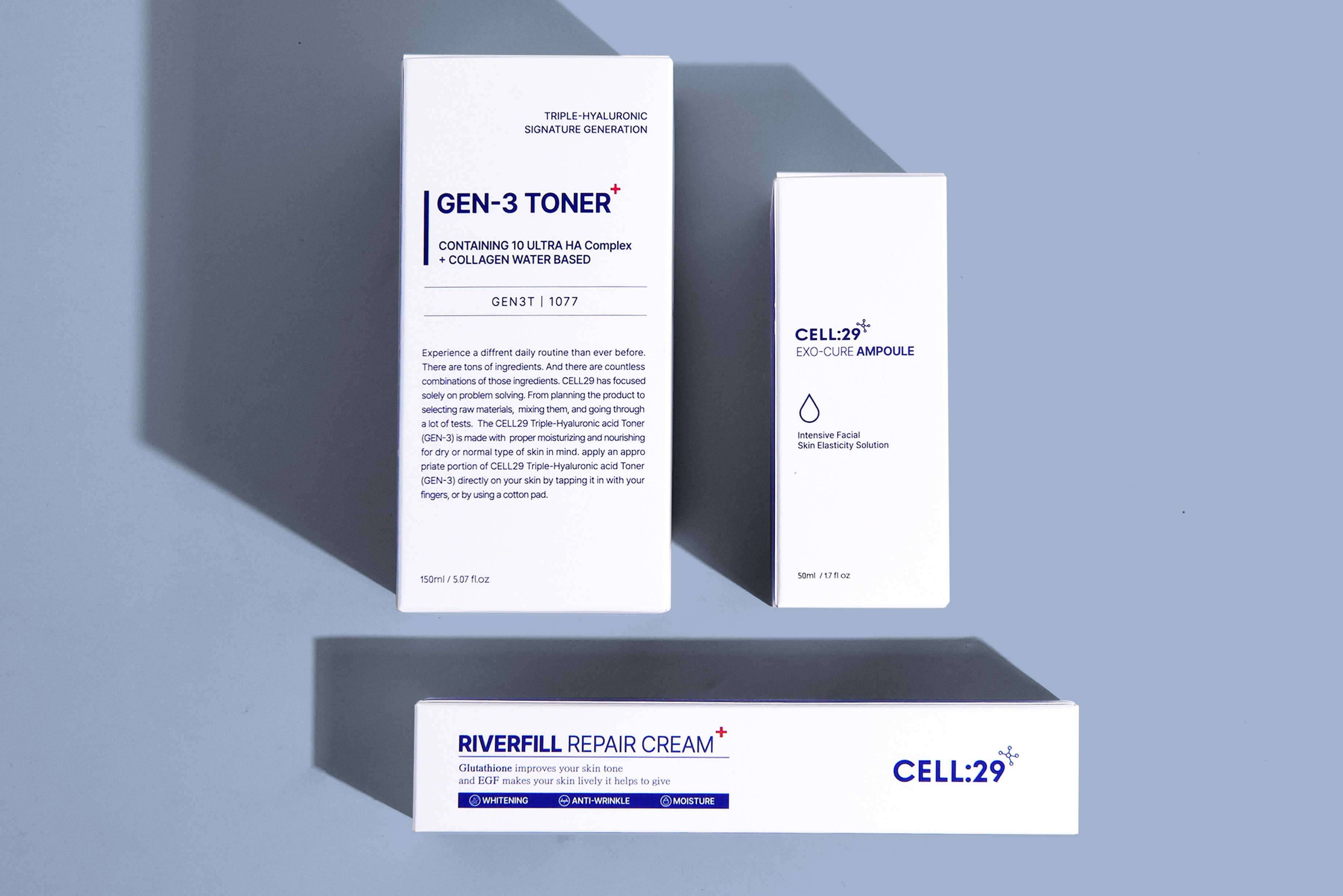셀29 리버필 리페어 크림 화장품 외 3종 패키지 제작하여 5