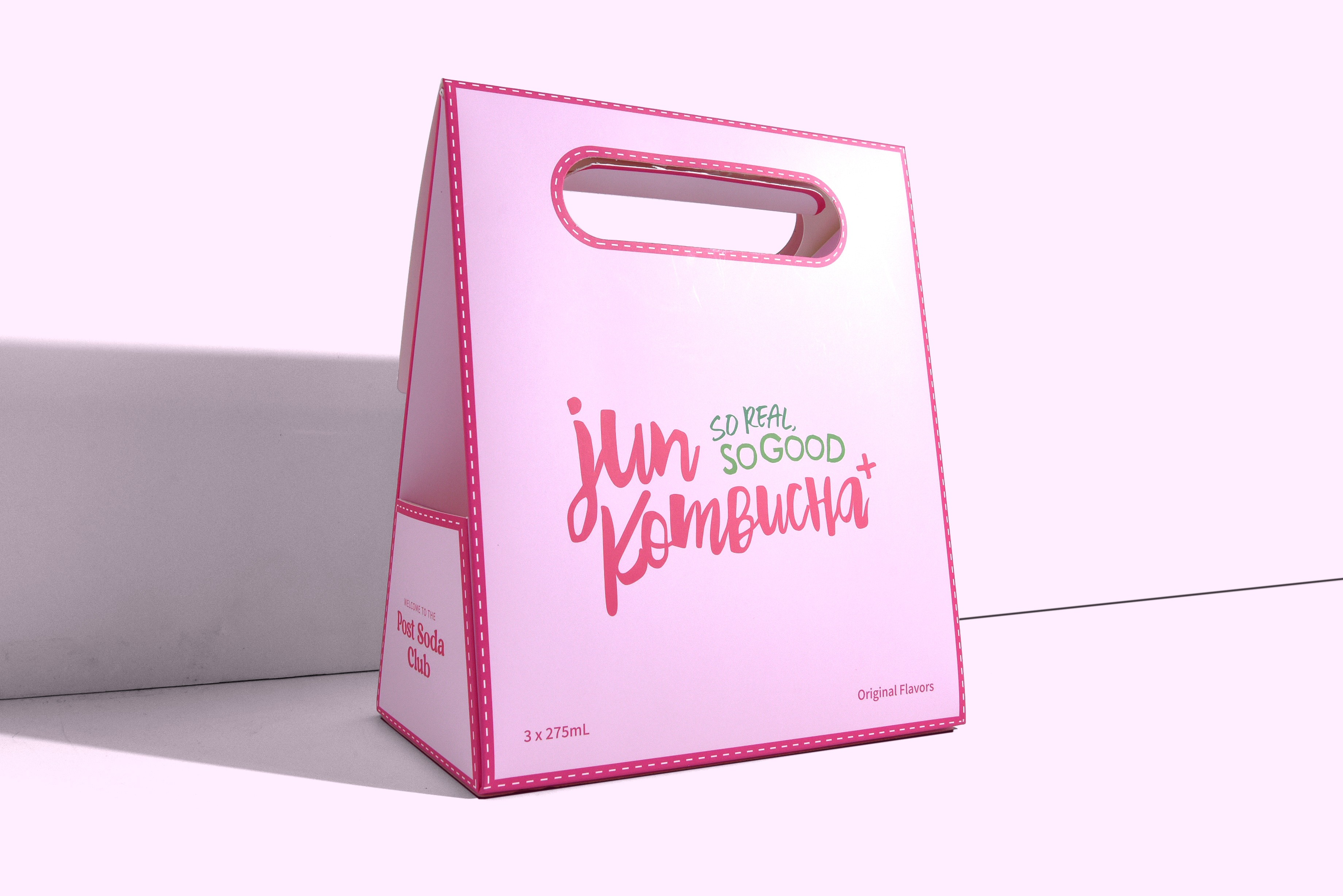 26도라인 준 콤부차 음료 식품 손잡이형 콤부차 패키지 1번째