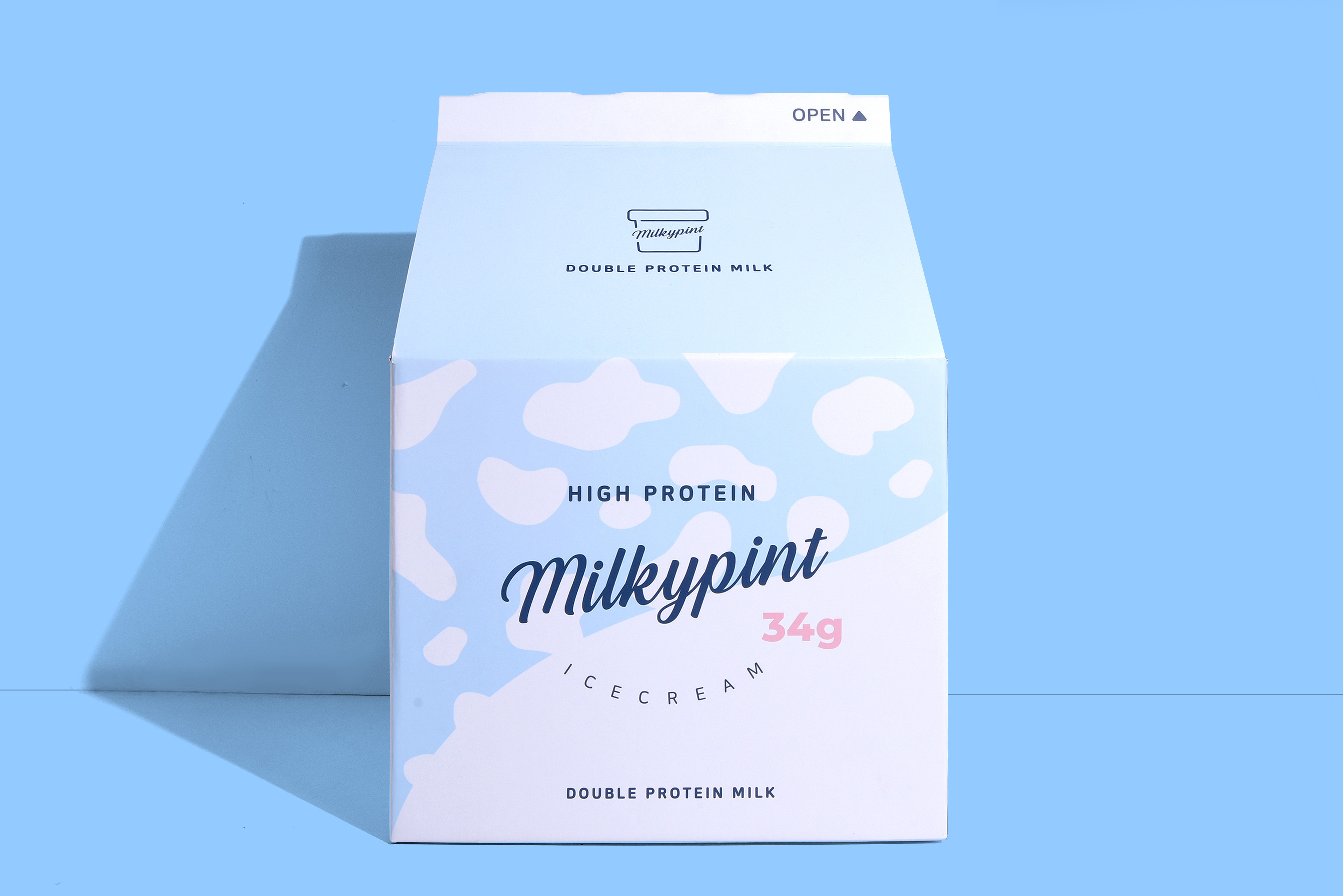 대형우유팩 고양이숨숨집 패키지 제작하여 1