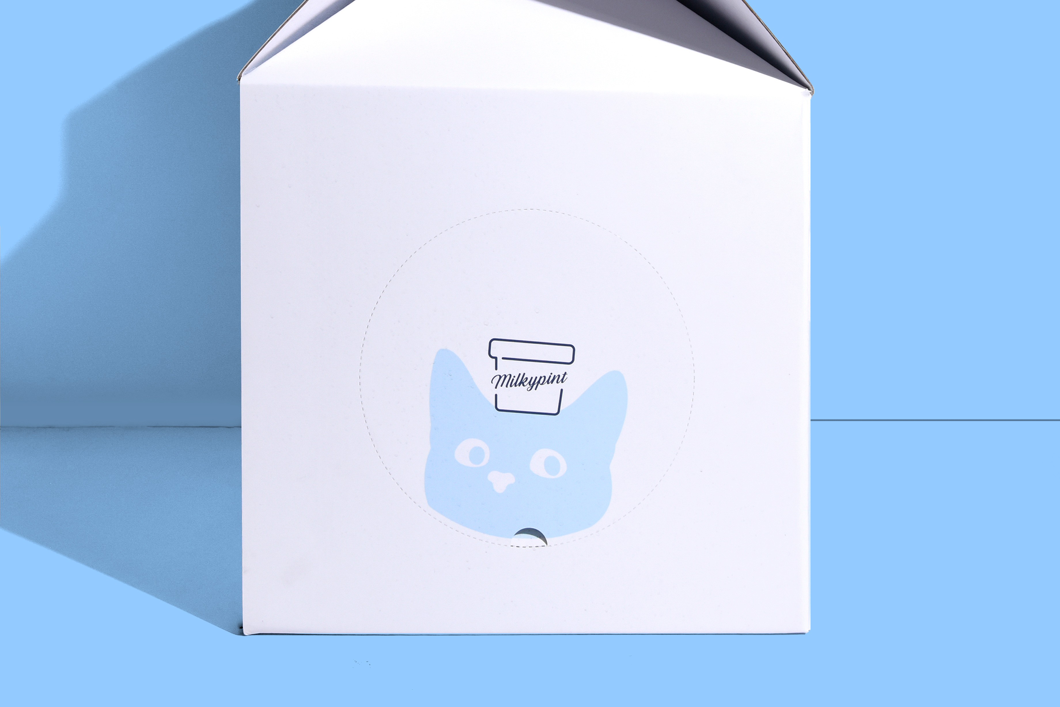 대형우유팩 고양이숨숨집 반려용품 4번째