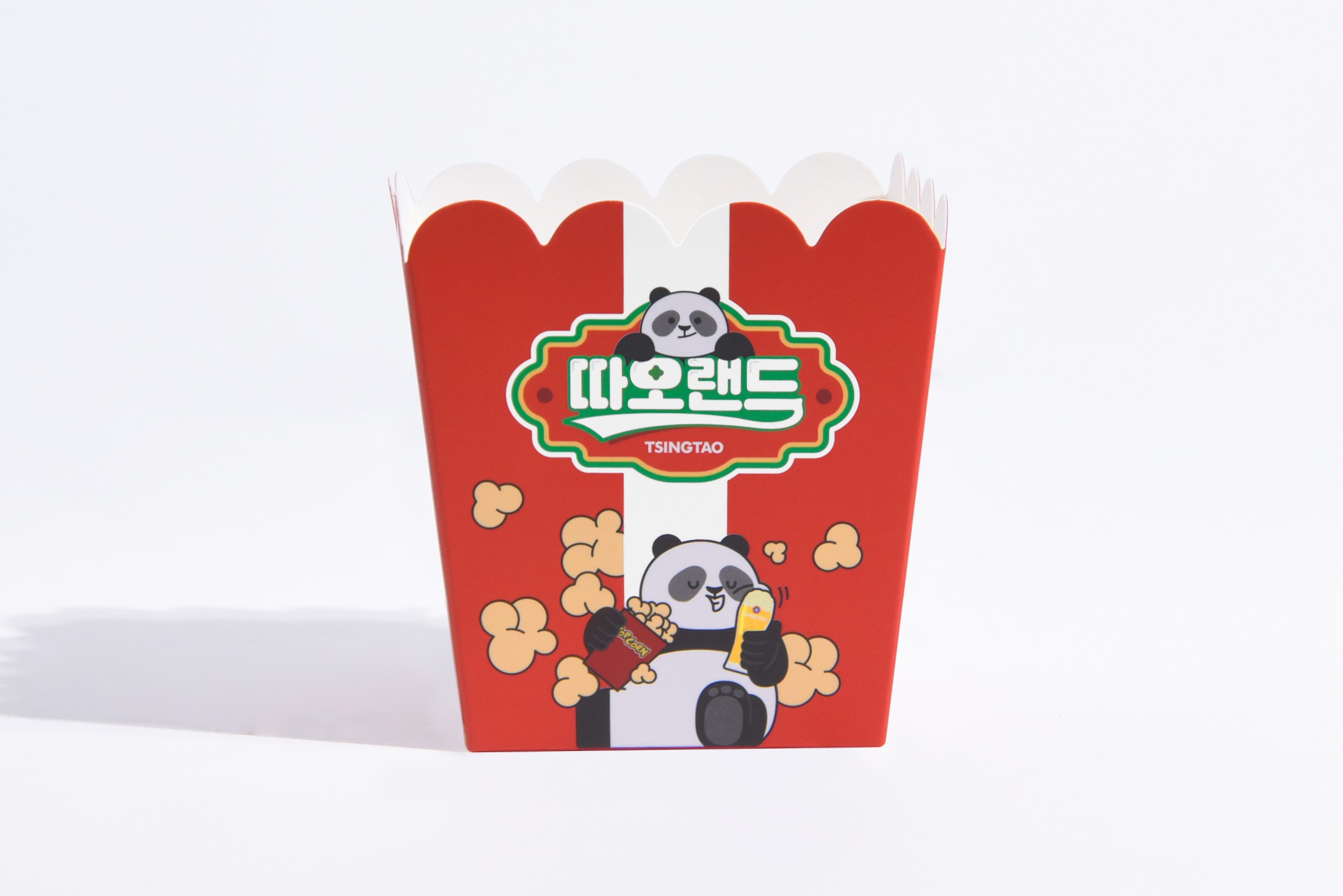 행사 칭따오 따오랜드 팝콘 식품 식품 패키지 1번째