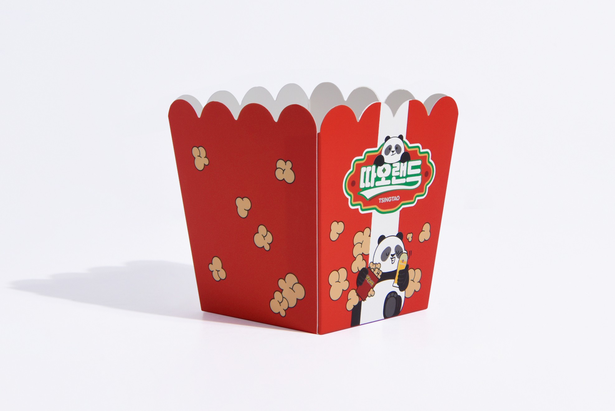 행사 칭따오 따오랜드 팝콘 식품 식품 패키지 3번째