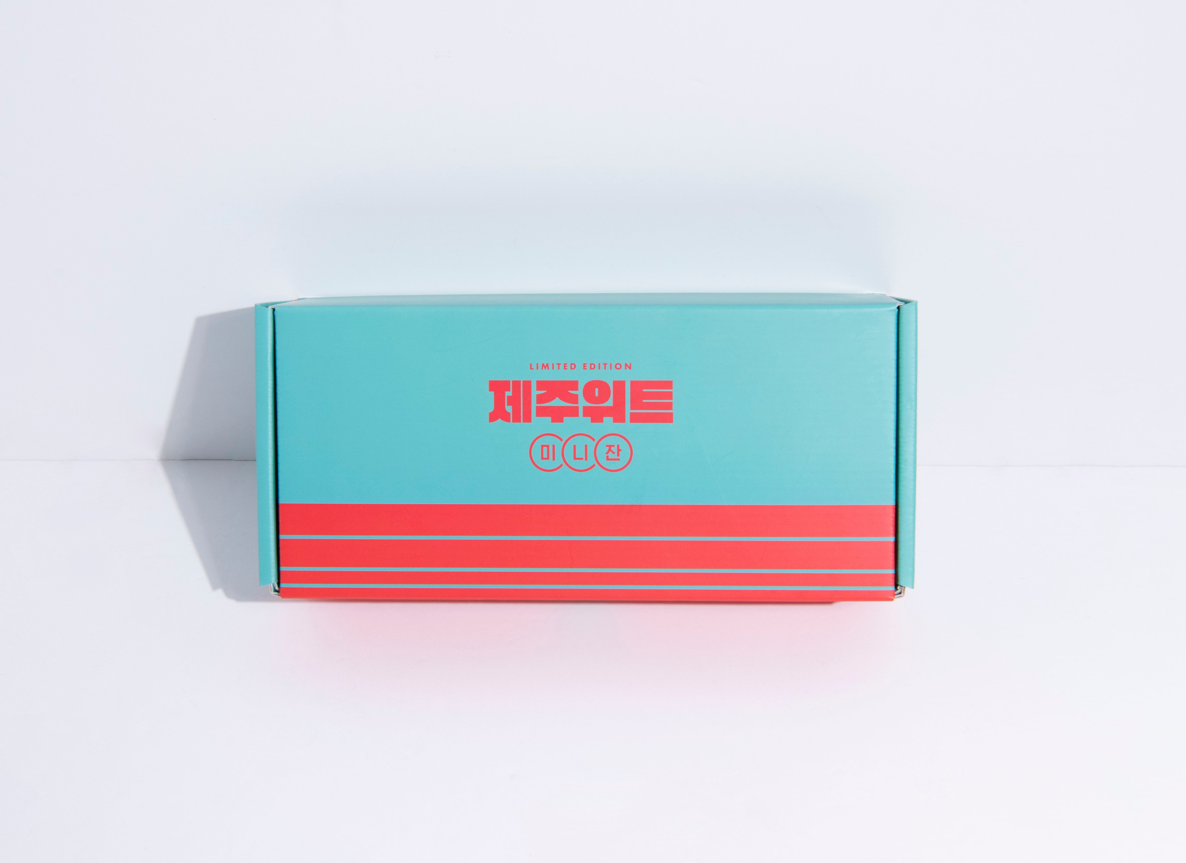 제주맥주 제주위트 시장바 빅보틀&amp;미니잔 미니잔 1번째