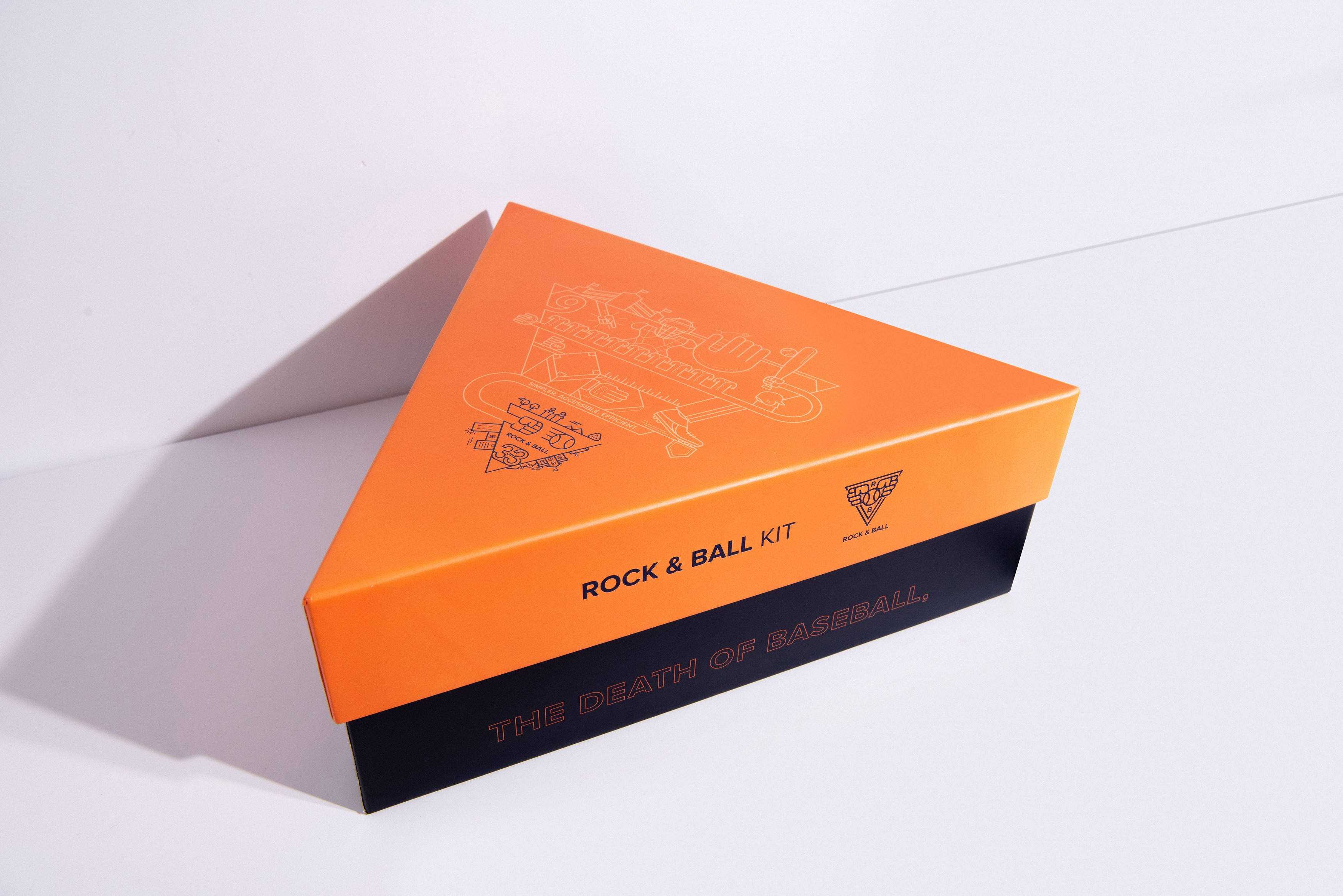 한화이글스 야구게임 락앤볼키트 오렌지 패키지 제작하여 3