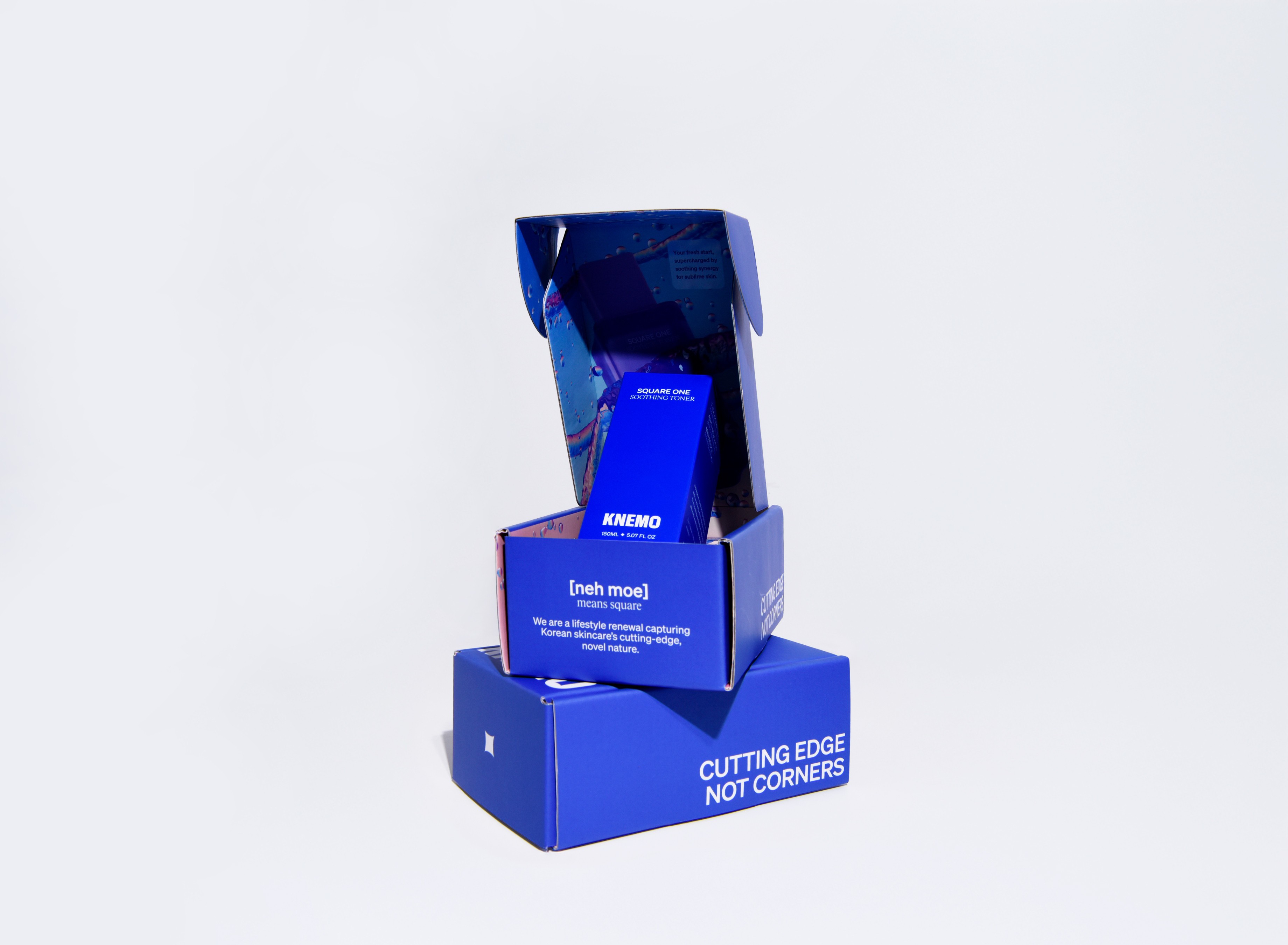 수딩토너 화장품 패키지 제작하여 2