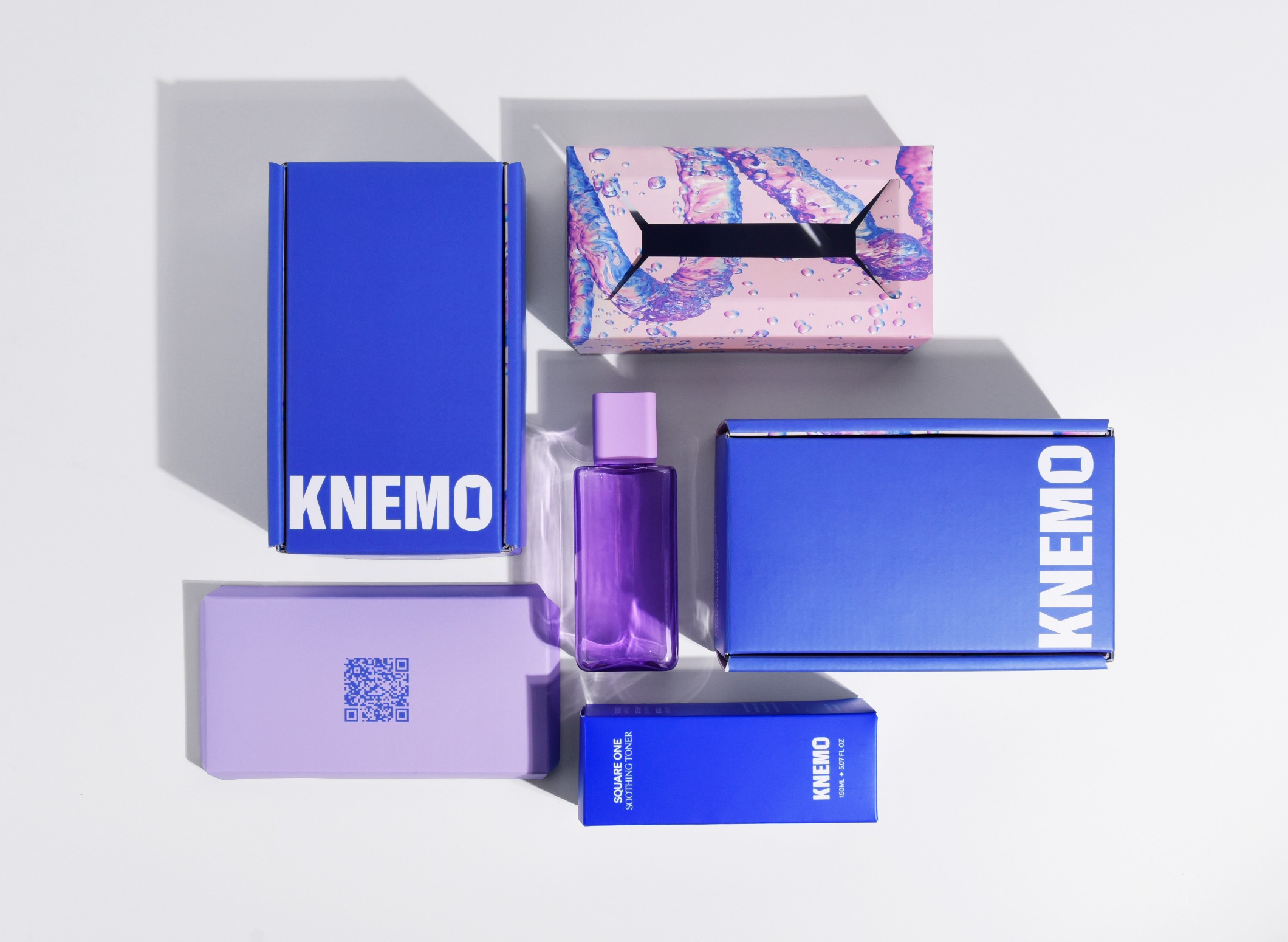 수딩토너 화장품 패키지 제작하여 4