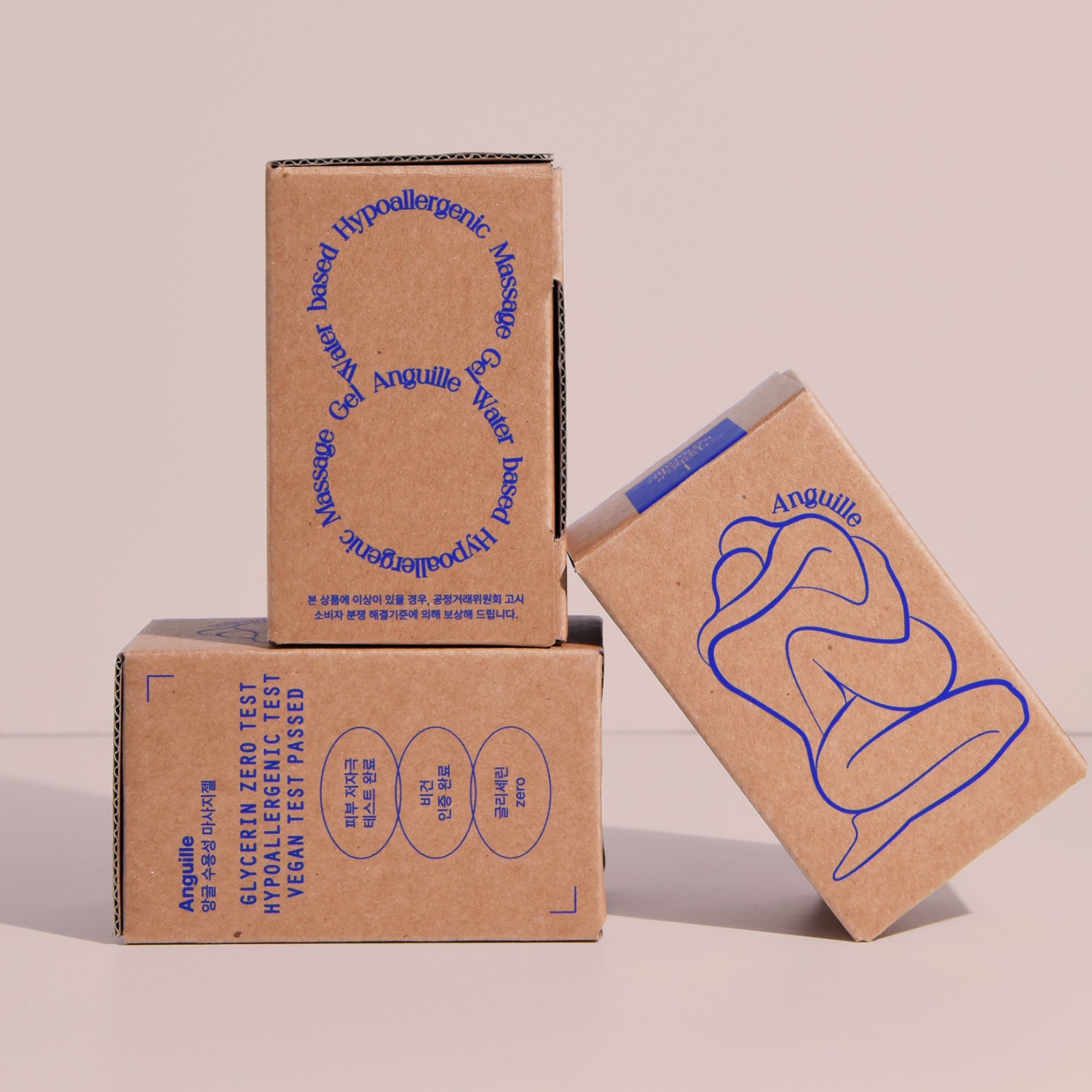 마사지젤 화장품 패키지 제작하여 1