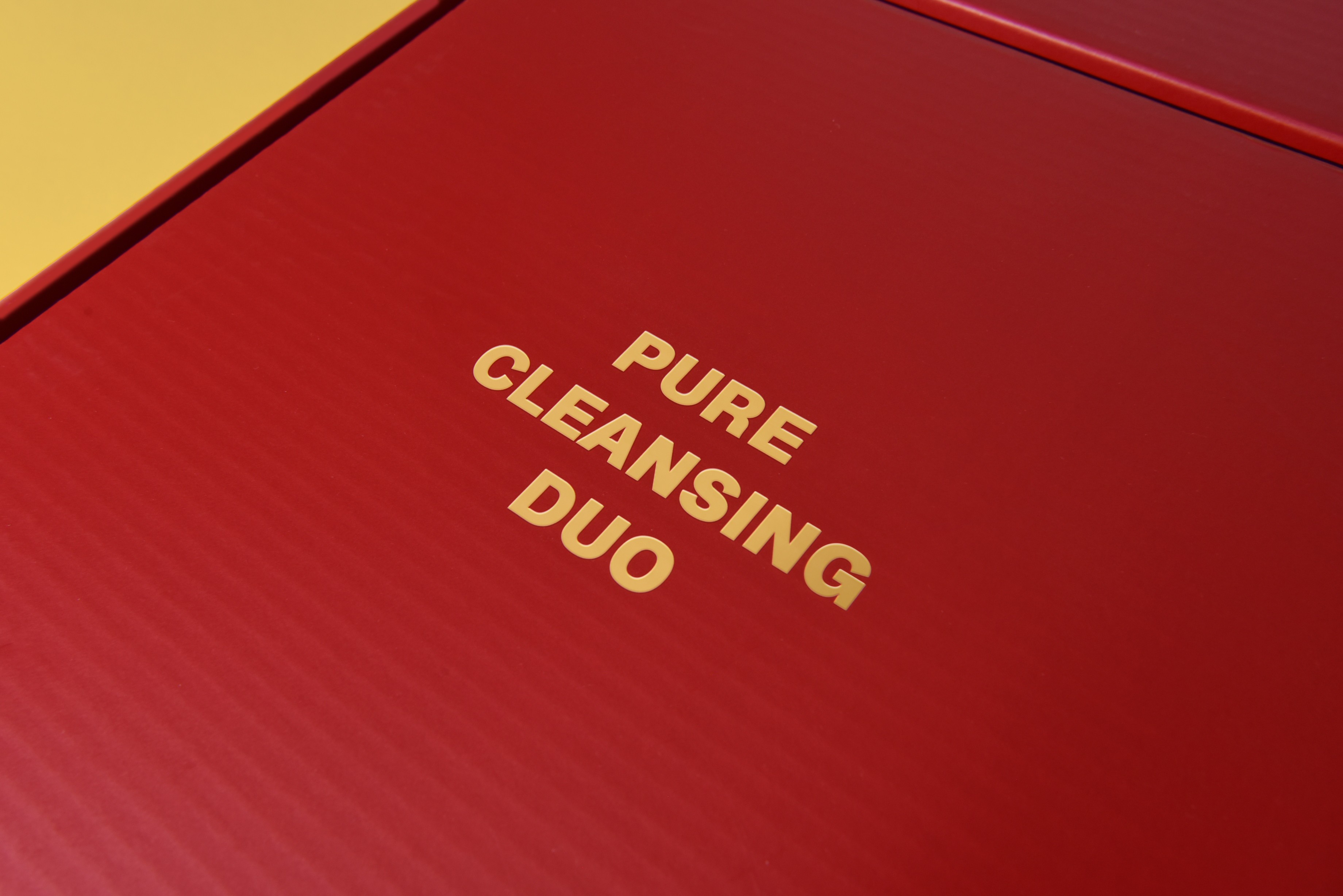 마녀공장 퓨어 클렌징 듀오 화장품 PR 패키지 제작하여 3