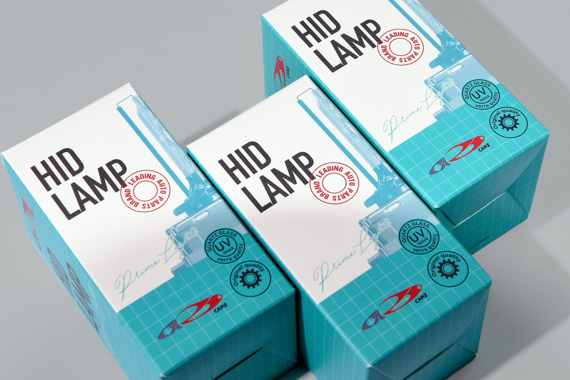 자동차 헤드램프 자동차용품 패키지 제작하여 1