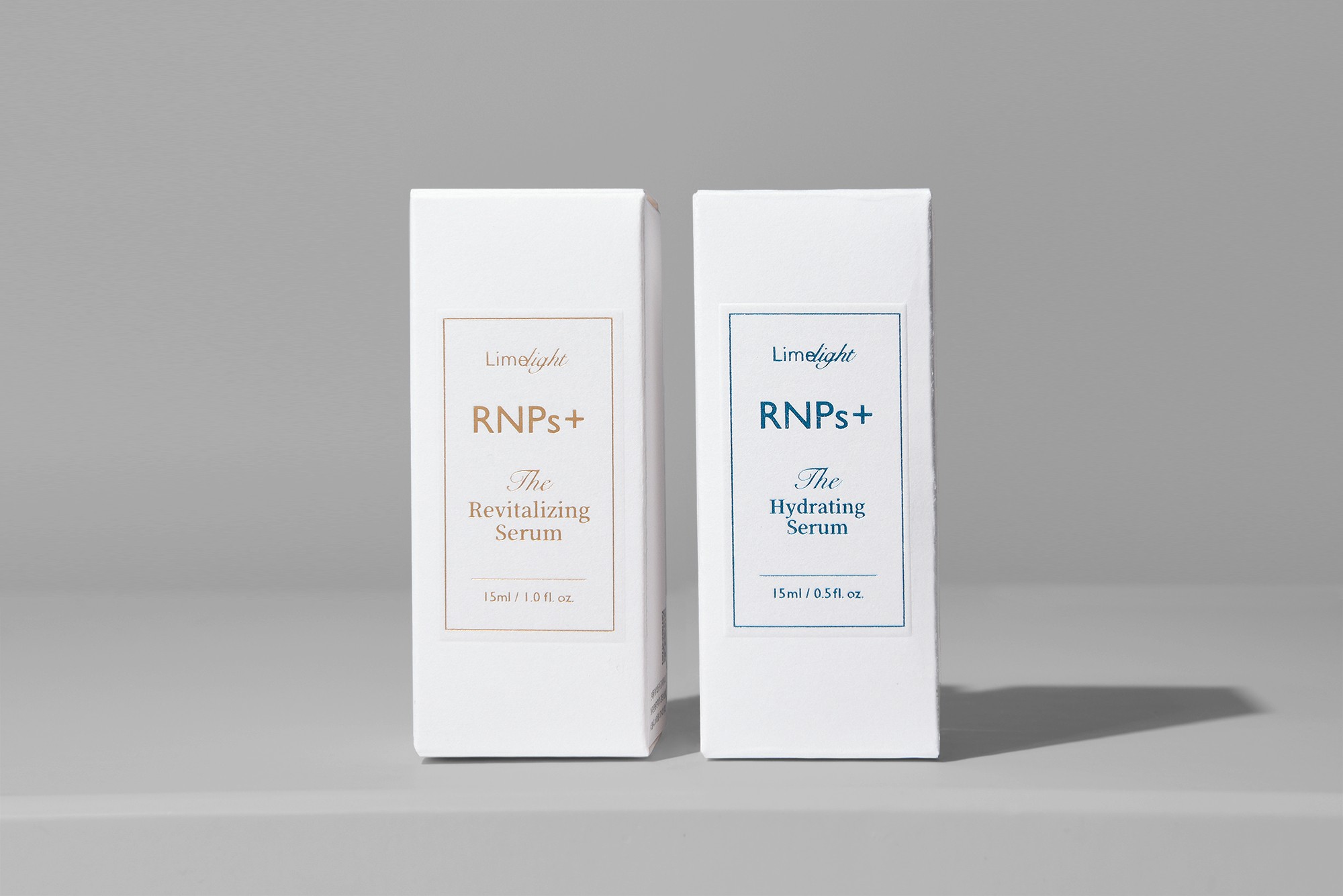 세럼 2종 화장품 패키지 제작하여 1