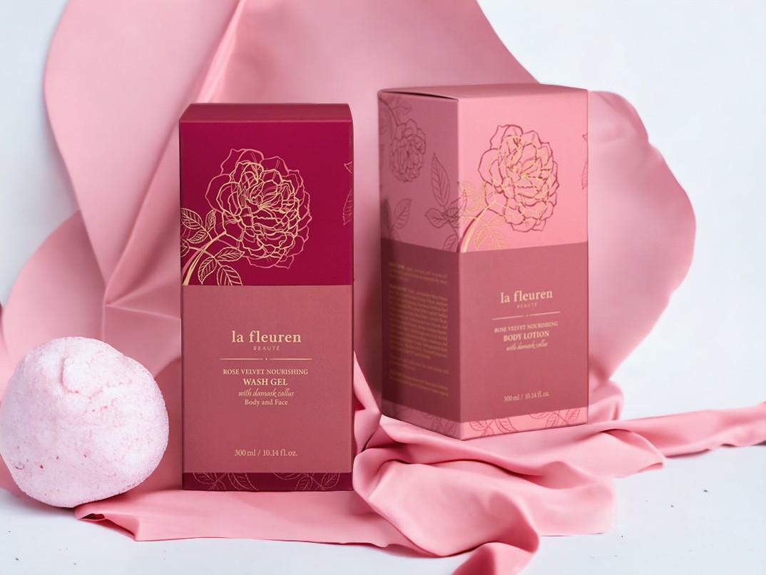 바디워시&바디로션 세트 패키지 제작하여 3