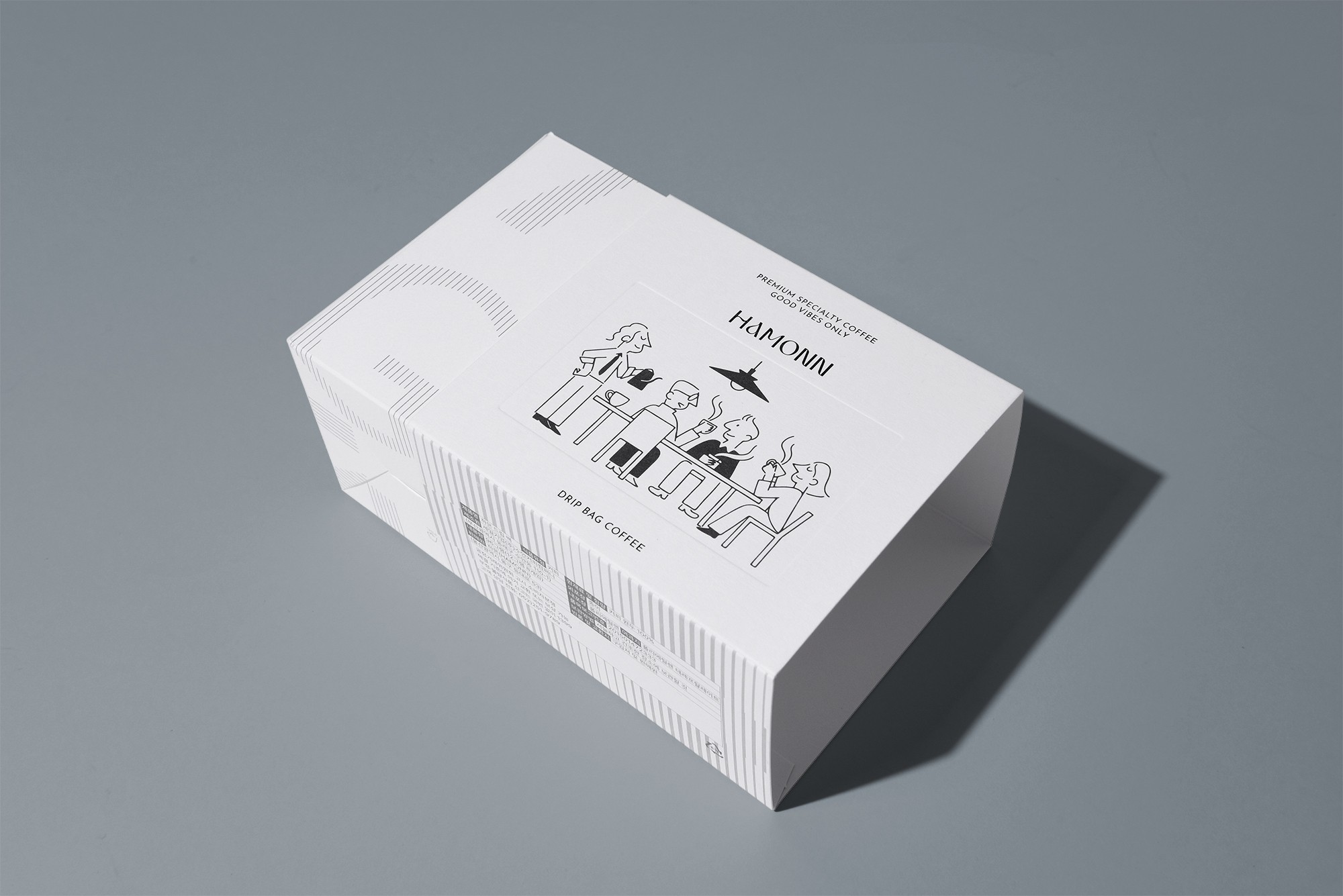 하몬 드립 백 커피 패키지 제작하여 3