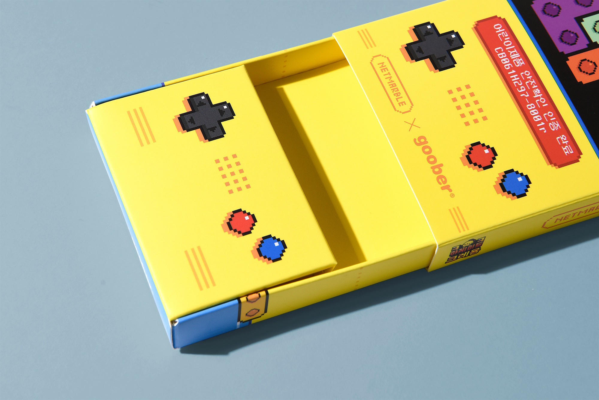 넷마블 X 구버 블록 크레용 완구 패키지 제작하여 3