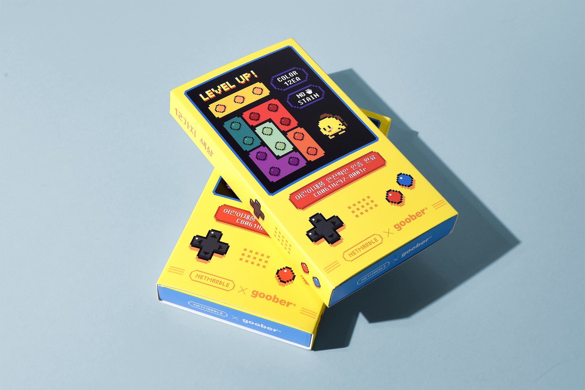 넷마블 X 구버 블록 크레용 완구 패키지 제작하여 4