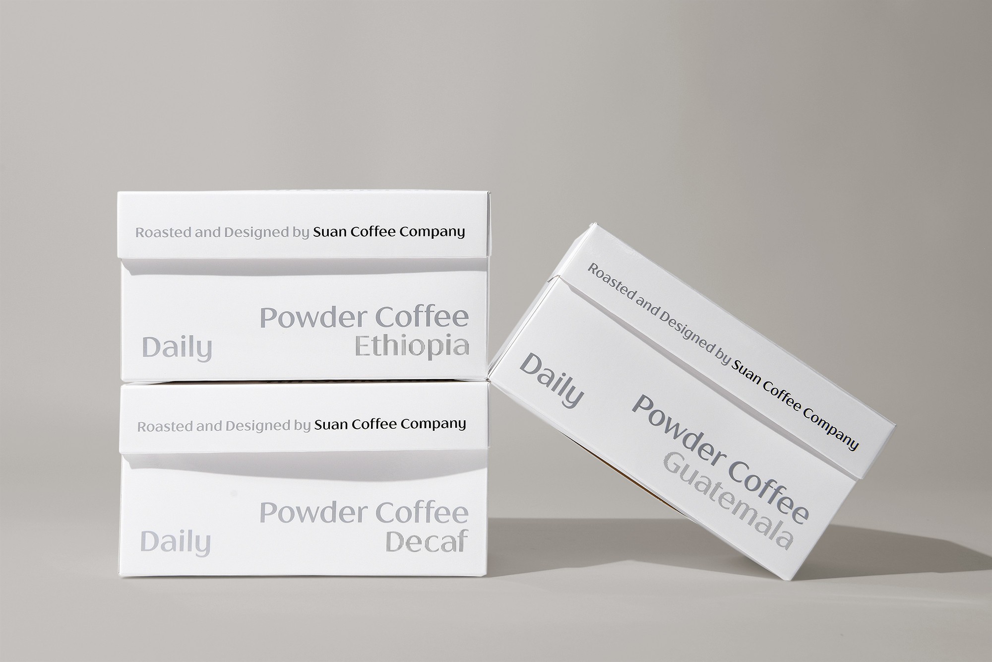 파우더커피세트 3종 식품 패키지 제작하여 1