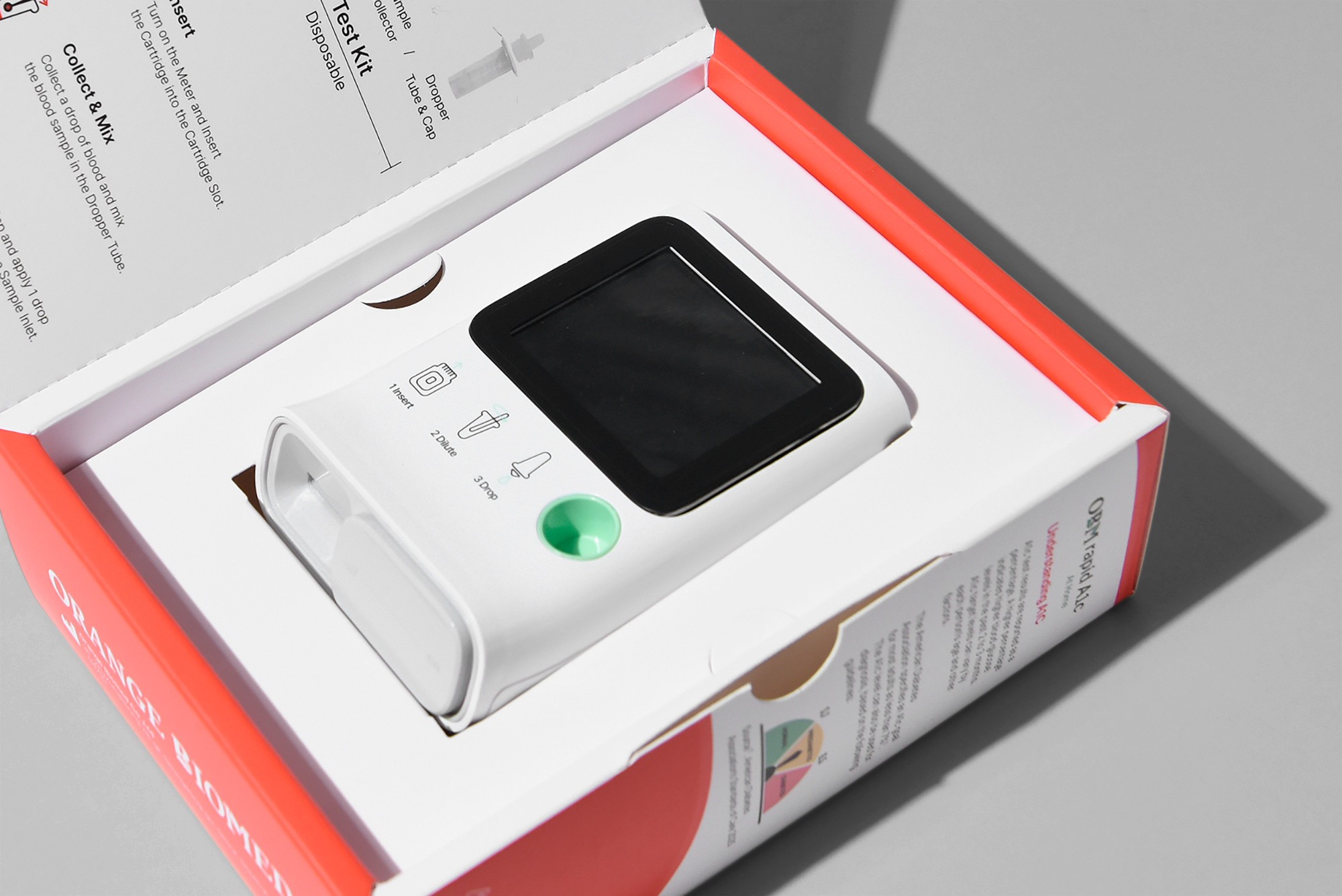 혈당측정기 의료용품 패키지 제작하여 3