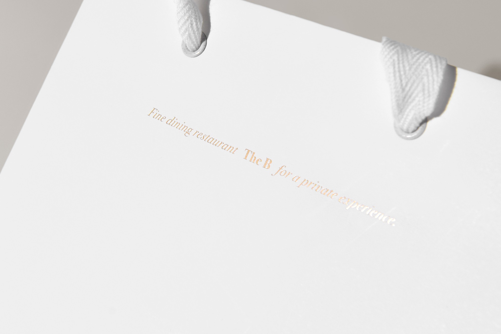 레스토랑 음식점 쇼핑백 2개입 3번째