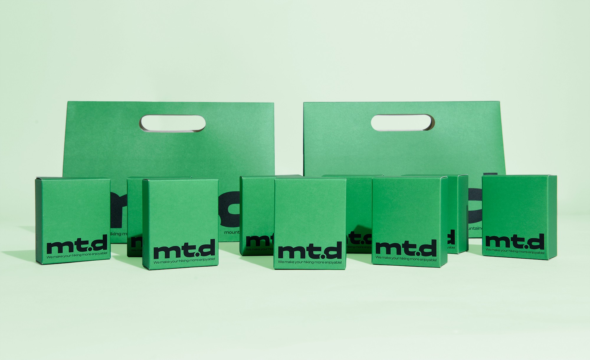 하이킹 아웃도어 브랜드 패키지 제작하여 6