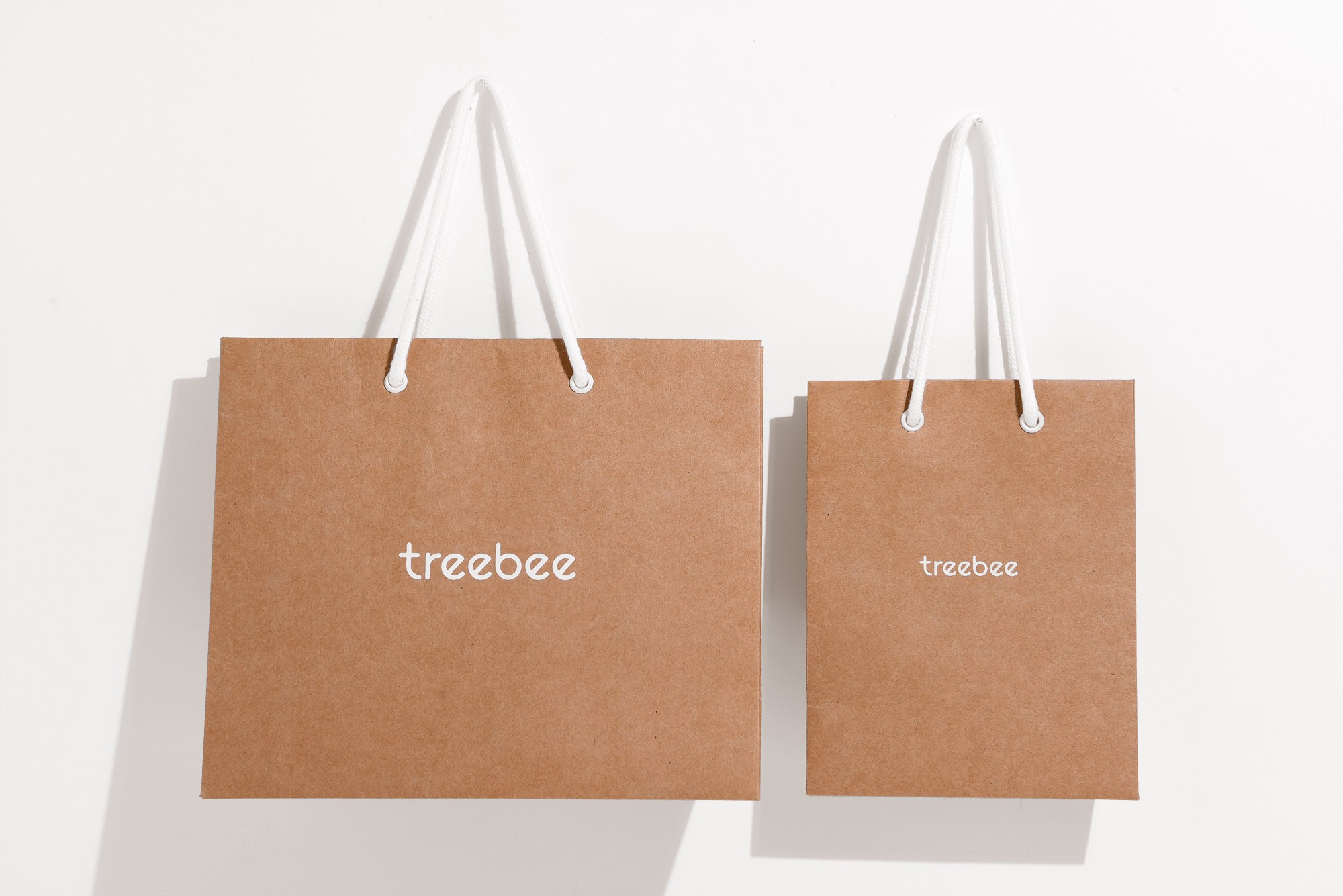 꿀 브랜드 쇼핑백 2종 포장용 쇼핑백 3번째