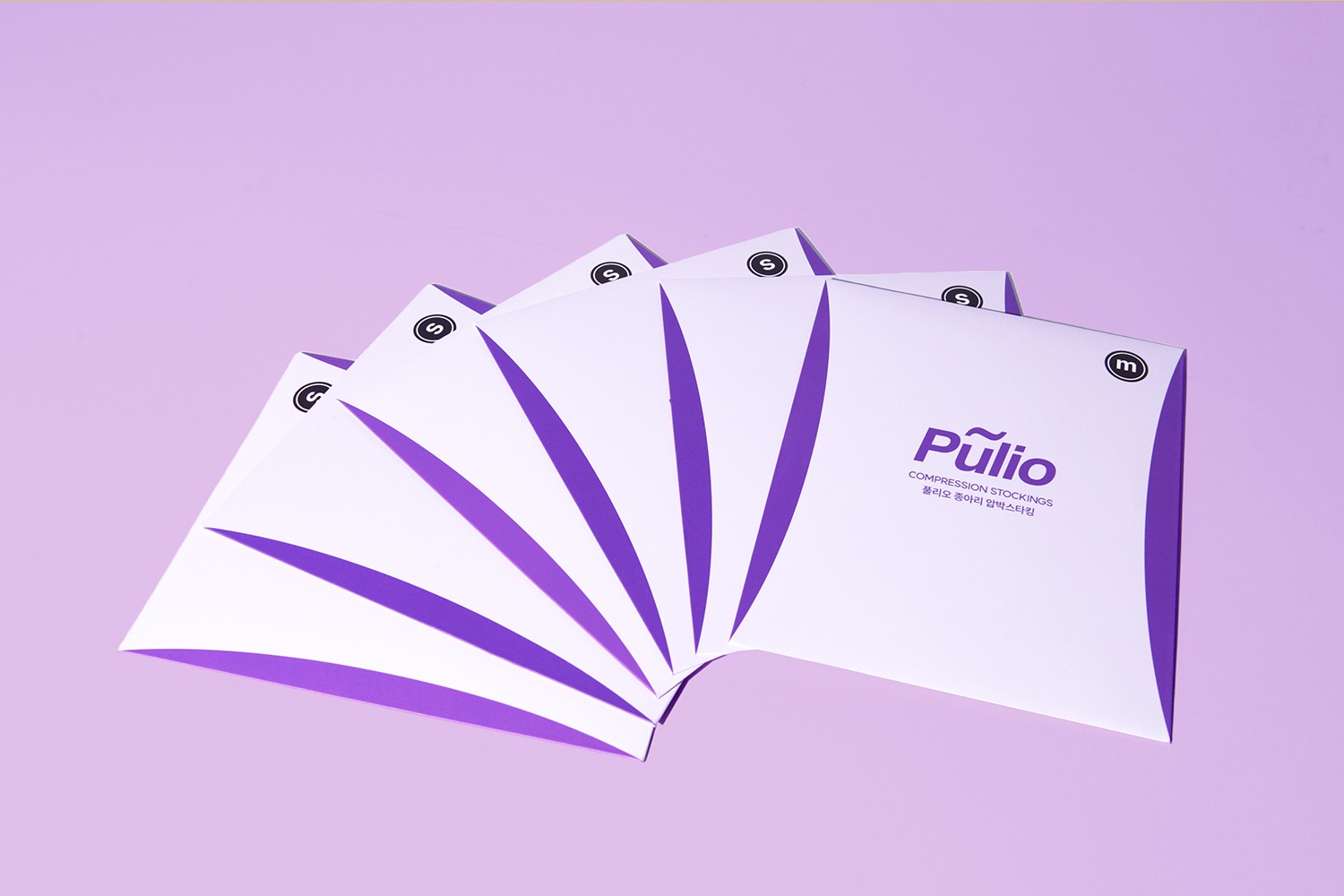 풀리오 종아리 압박밴드 스타킹 패션소품 패키지 2번째