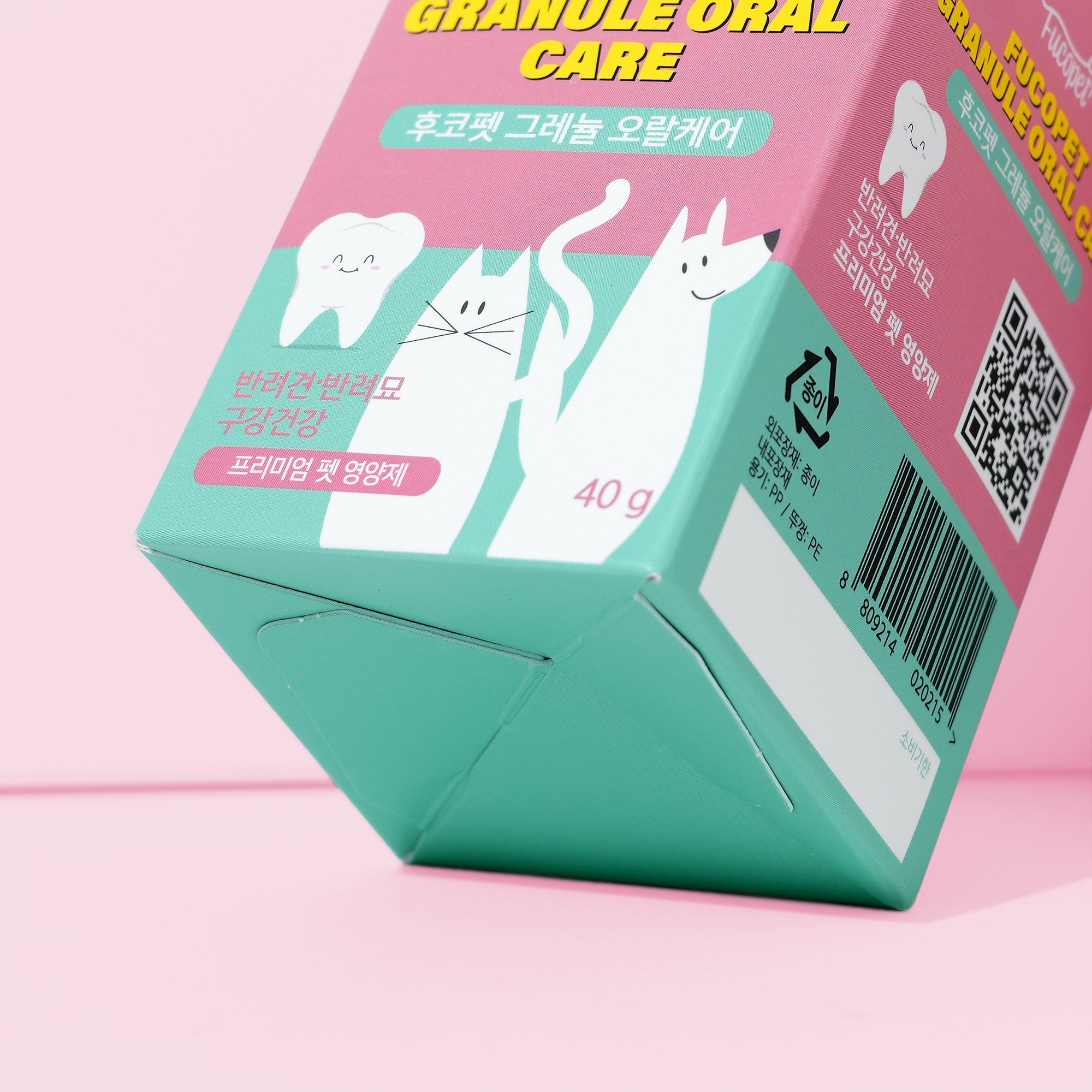 프리미엄 펫 구강 영양제 패키지 제작하여 4
