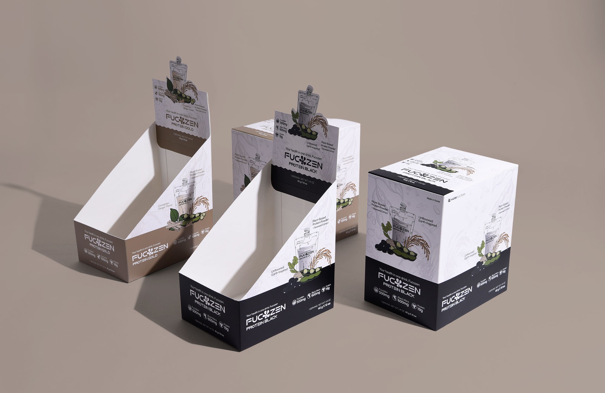 단백질 파우더 RRP 패키지 제작하여 1