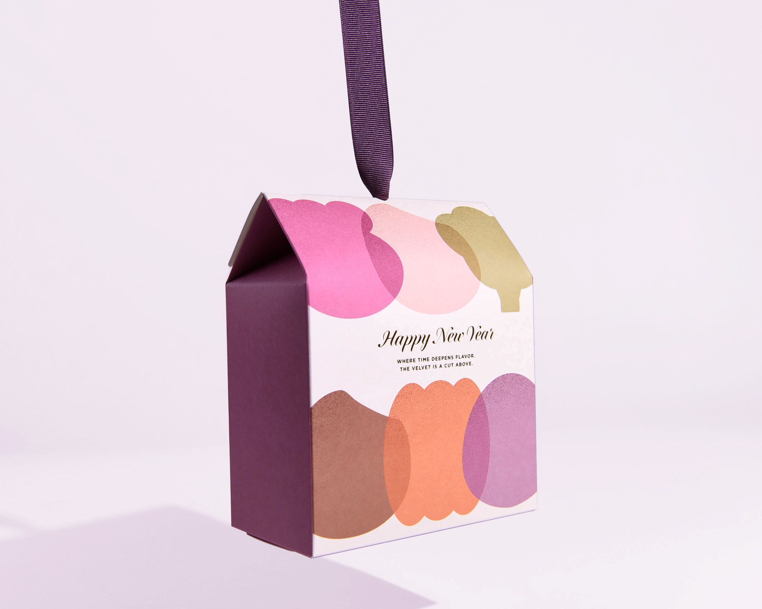 신년 쌀떡 패키지 제작하여 1