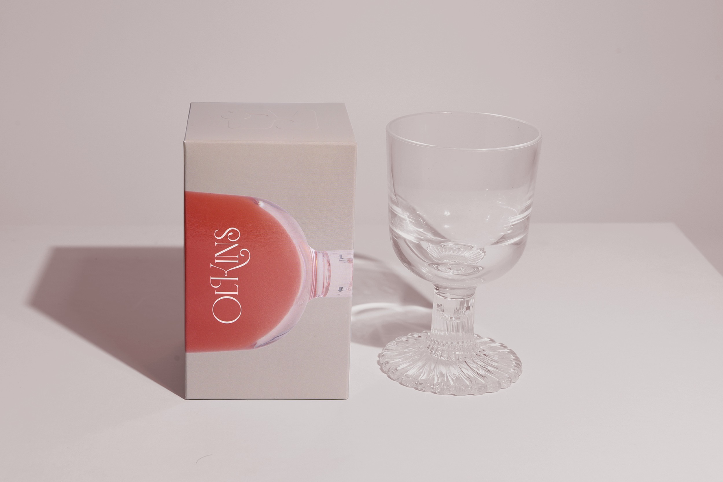 실리콘 크리스탈 글라스 컵 패키지 제작하여 2