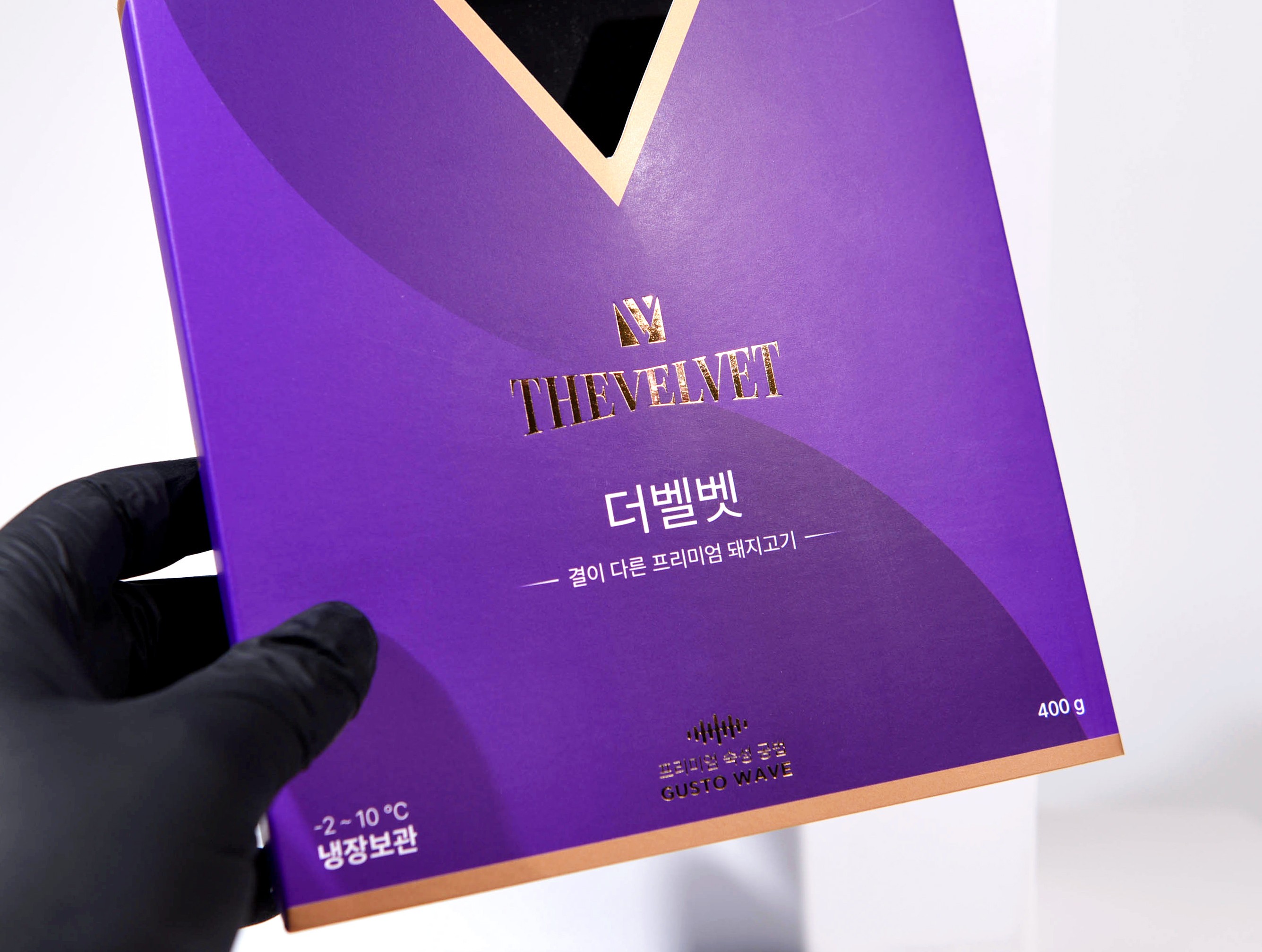 선진 더벨벳 프리미엄 숙성육 식품포장용 슬리브 띠지 2번째