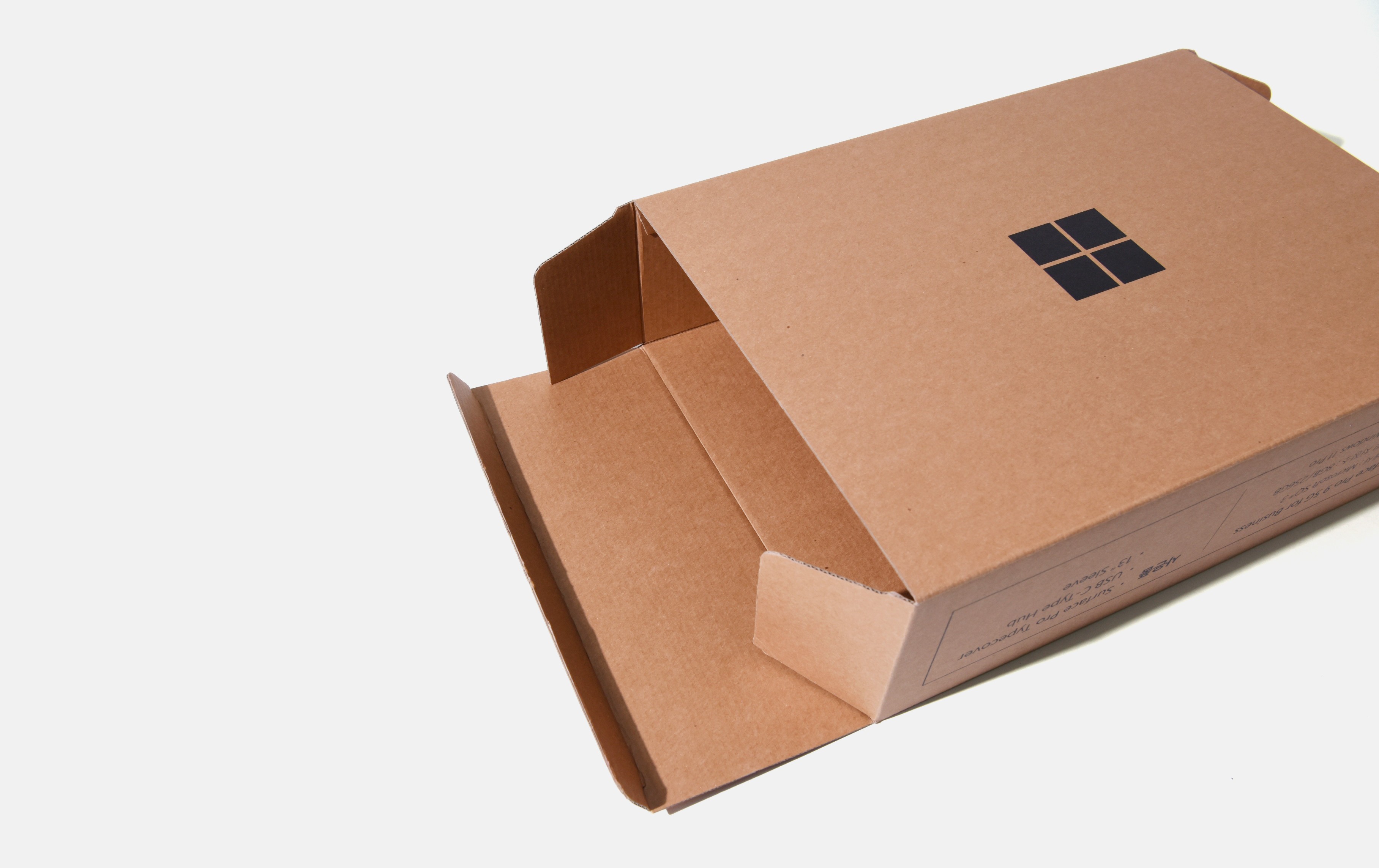 마이크로소프트 서피스 노트북 디지털제품 패키지 제작하여 3