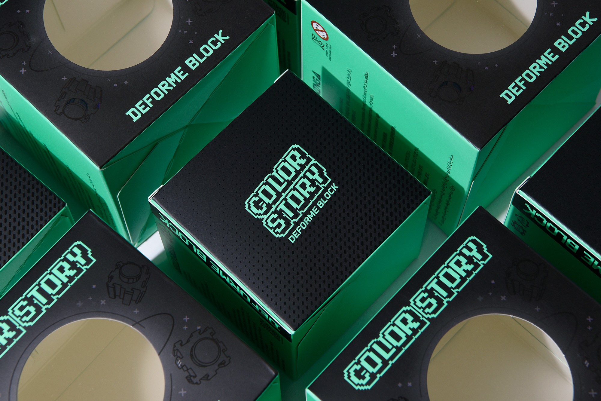 디폼블럭 2종 완구용품 패키지 제작하여 1