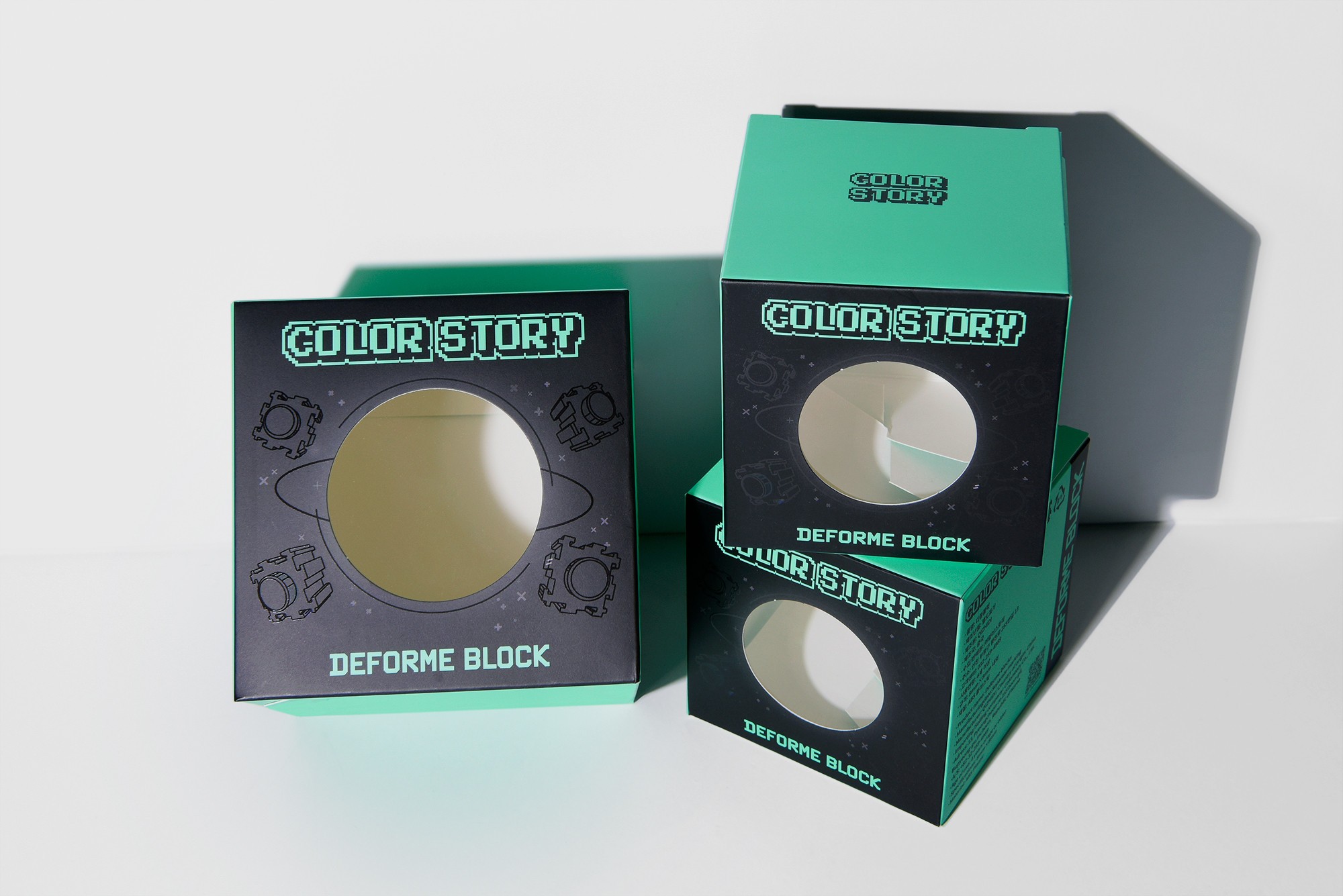 디폼블럭 2종 완구용품 패키지 제작하여 2