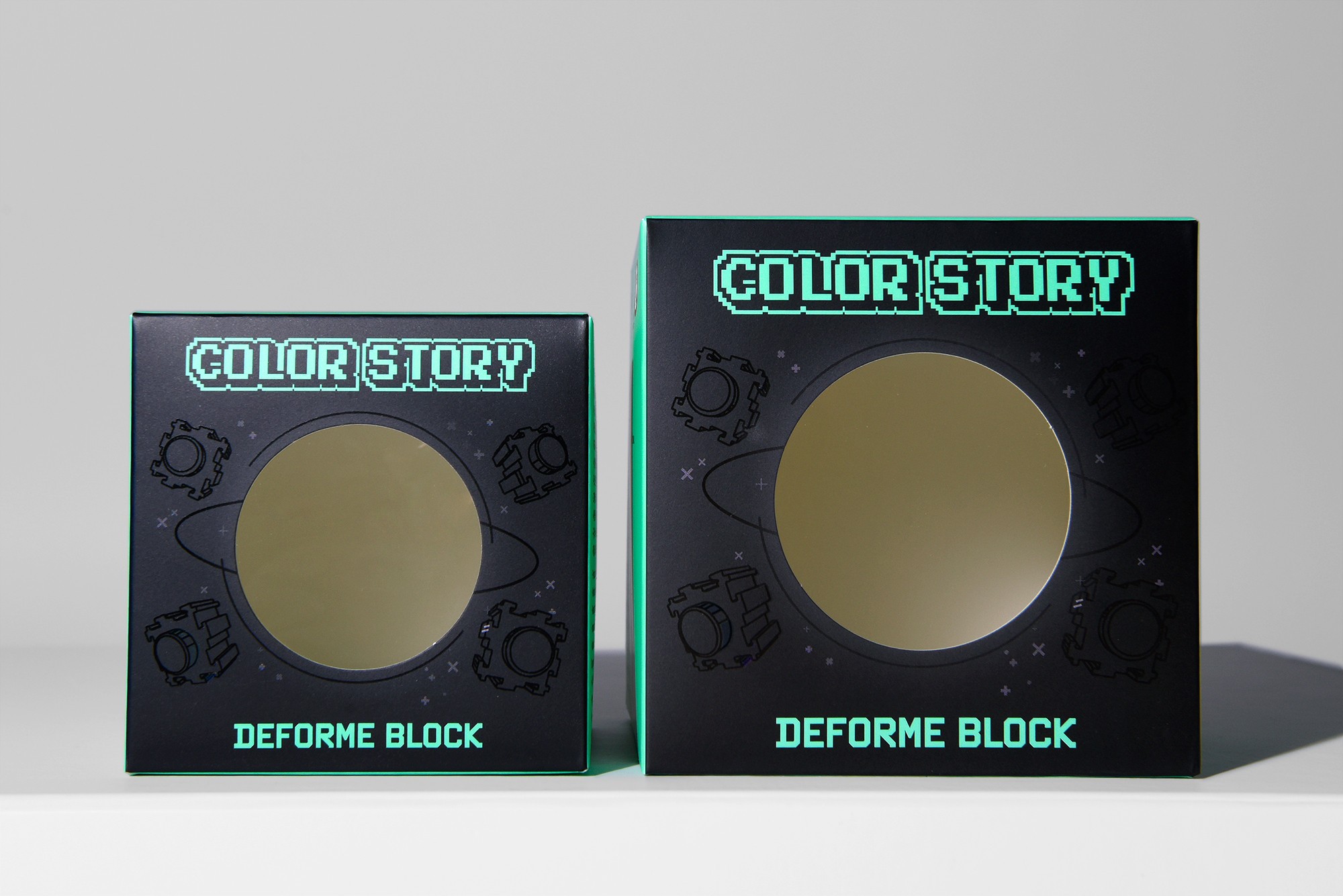 디폼블럭 2종 완구용품 패키지 제작하여 3